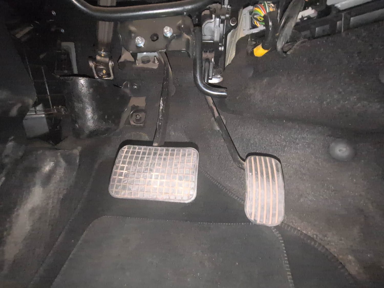Used 2023 Tata Tiago XZA Plus Petrol Automatic interior PEDALS VIEW