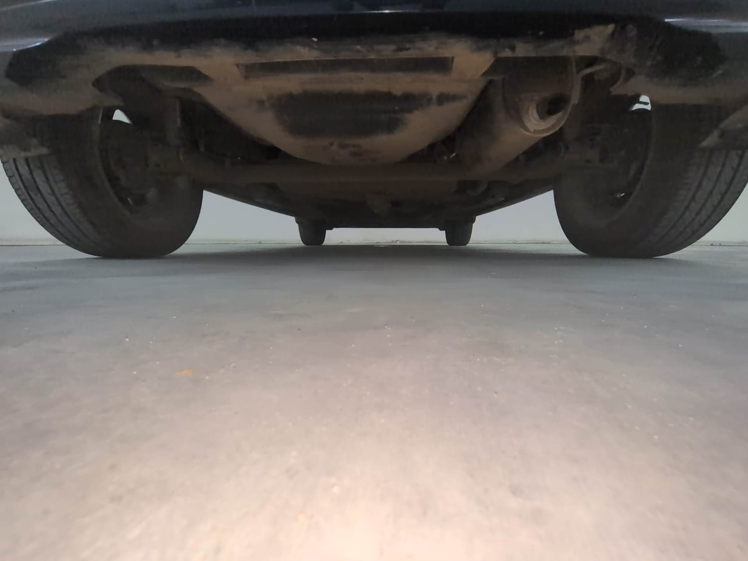 Used 2023 Tata Tiago XZA Plus Petrol Automatic extra REAR UNDERBODY VIEW (TAKEN FROM REAR)