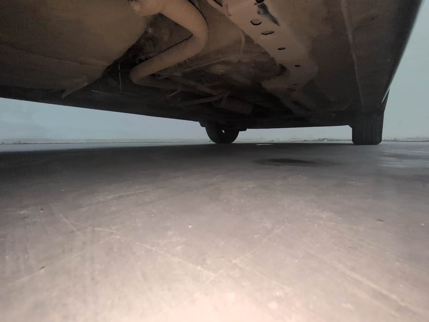 Used 2023 Tata Tiago XZA Plus Petrol Automatic extra REAR RIGHT UNDERBODY VIEW