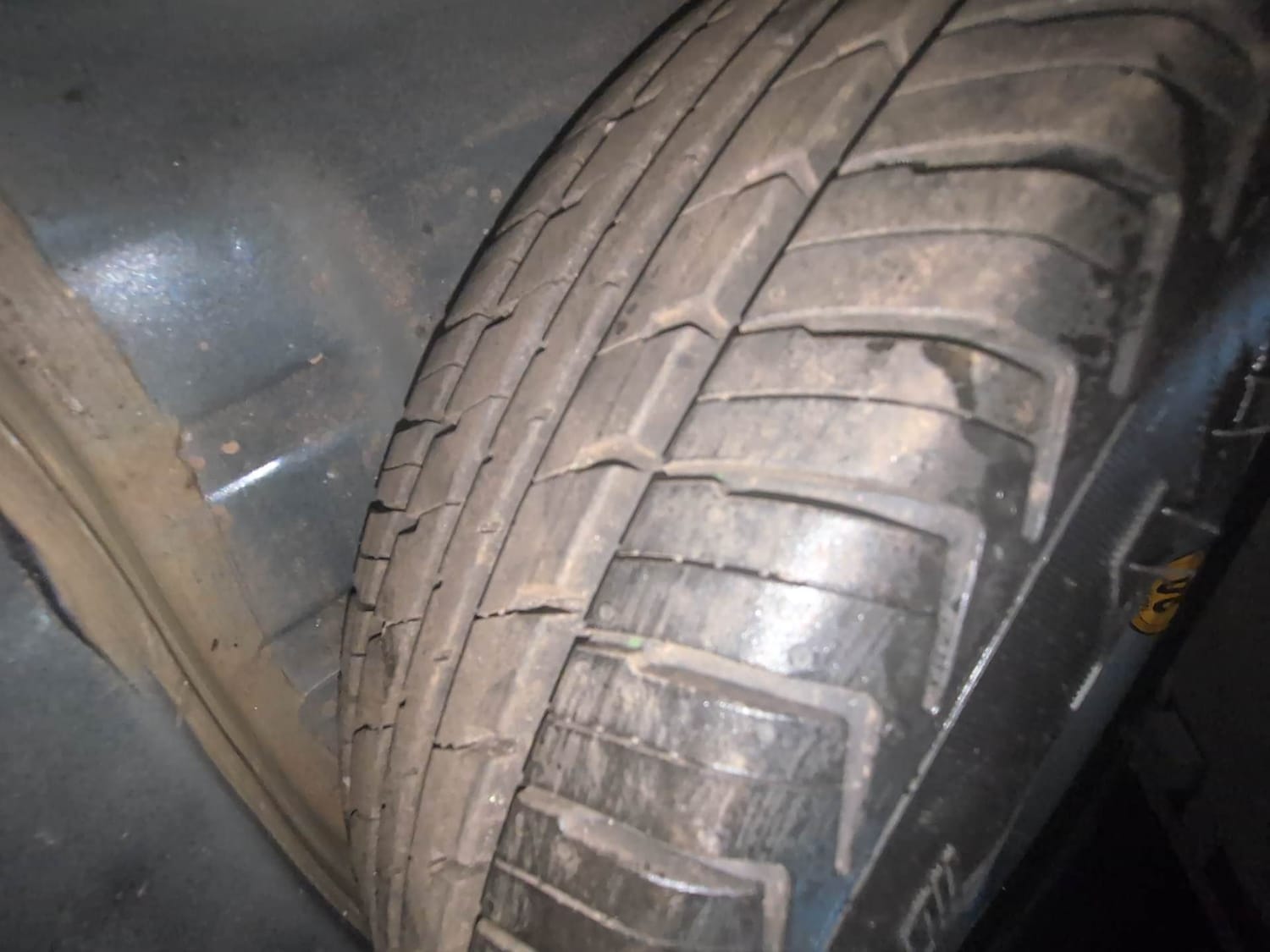 Used 2023 Tata Tiago XZA Plus Petrol Automatic tyres SPARE TYRE VIEW