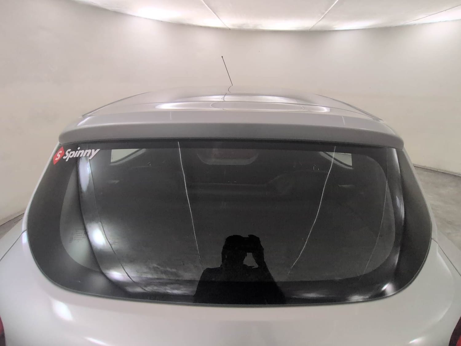 Used 2019 Renault Kwid RXT Opt Petrol Manual exterior BACK WINDSHIELD VIEW