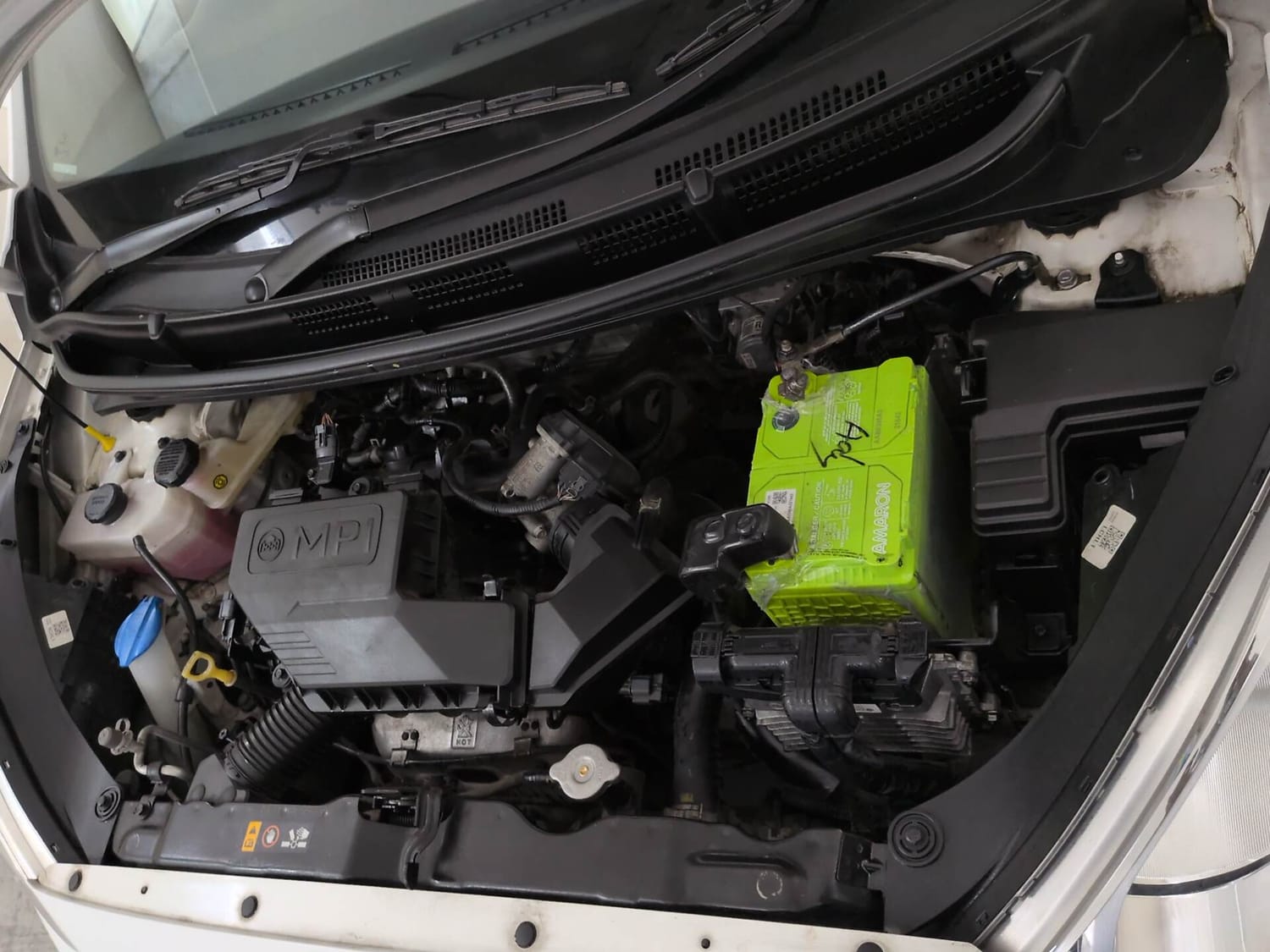 Used 2022 Hyundai Santro Sportz AMT Petrol Automatic engine ENGINE LEFT SIDE VIEW