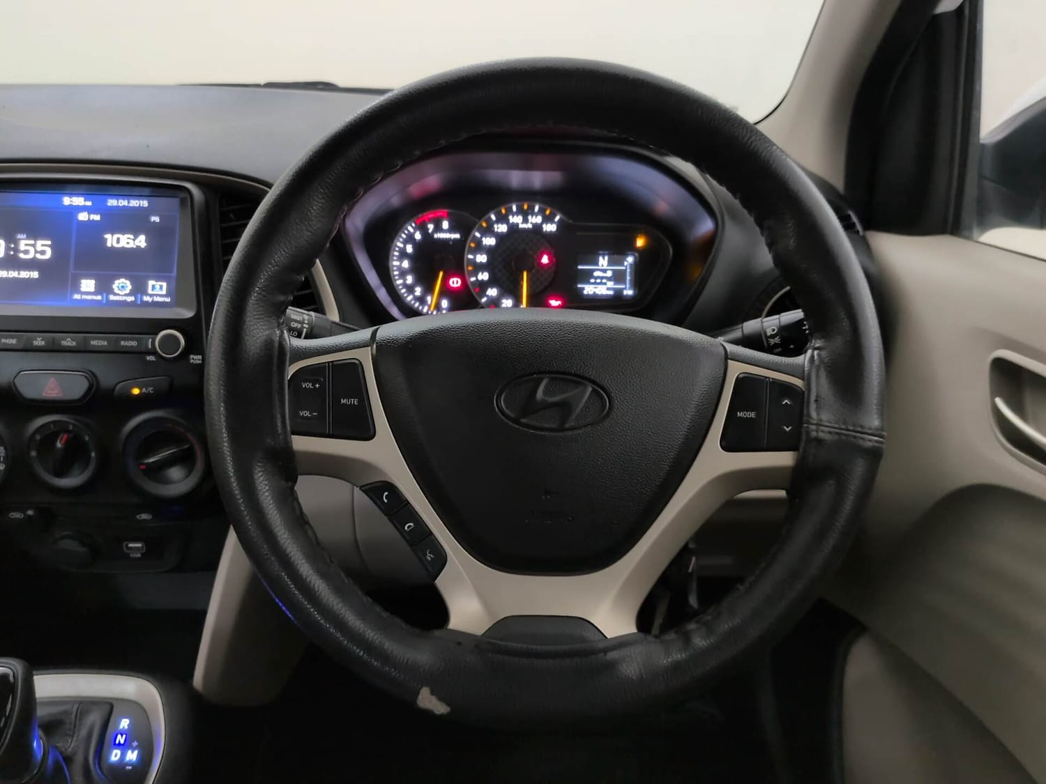 Used 2022 Hyundai Santro Sportz AMT Petrol Automatic interior STEERING VIEW