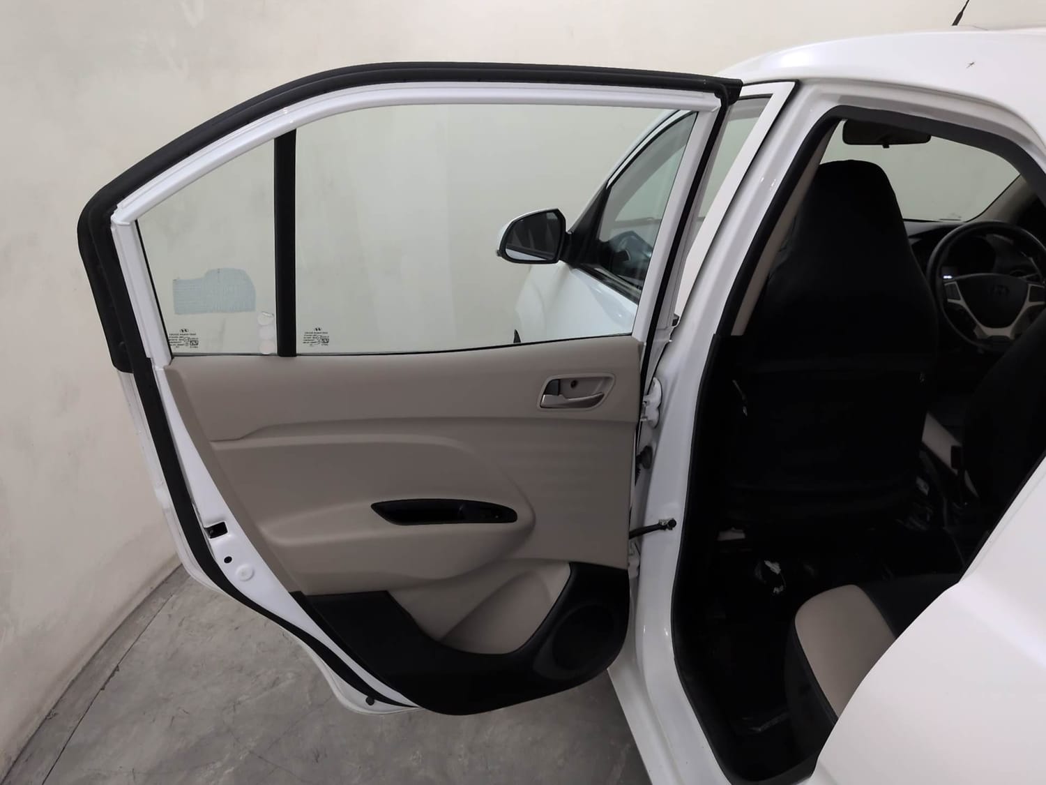 Used 2022 Hyundai Santro Sportz AMT Petrol Automatic interior LEFT REAR DOOR OPEN VIEW