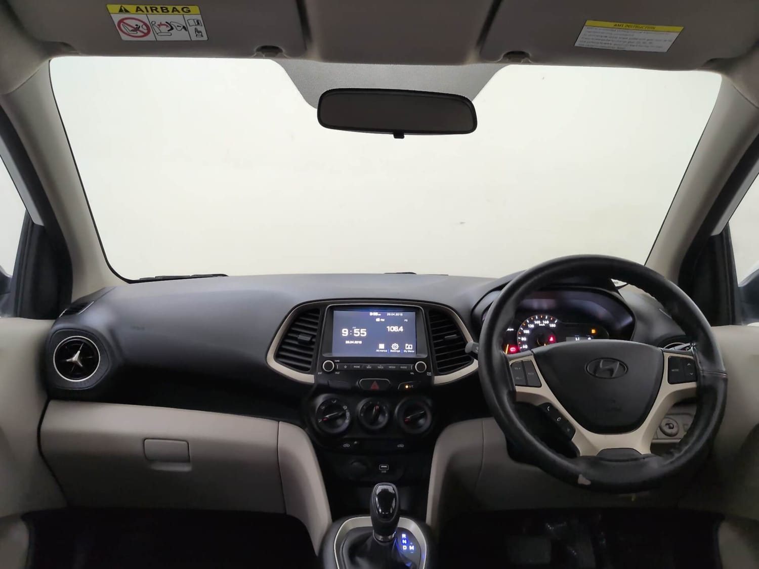 Used 2022 Hyundai Santro Sportz AMT Petrol Automatic interior DASHBOARD VIEW