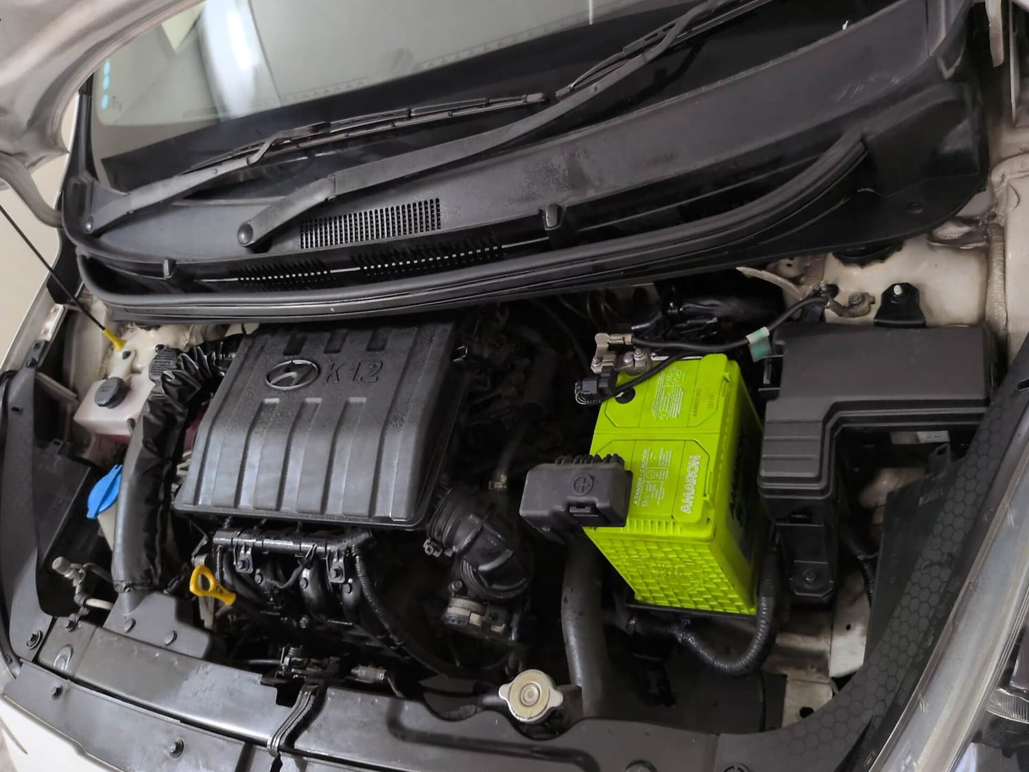 Used 2023 Hyundai Grand i10 Nios Sportz 1.2 Kappa VTVT Petrol Manual engine ENGINE LEFT SIDE VIEW