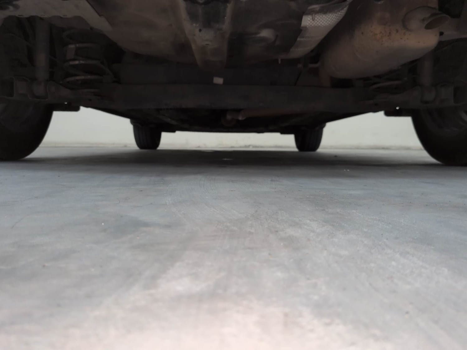 Used 2023 Hyundai Grand i10 Nios Sportz 1.2 Kappa VTVT Petrol Manual extra REAR UNDERBODY VIEW (TAKEN FROM REAR)