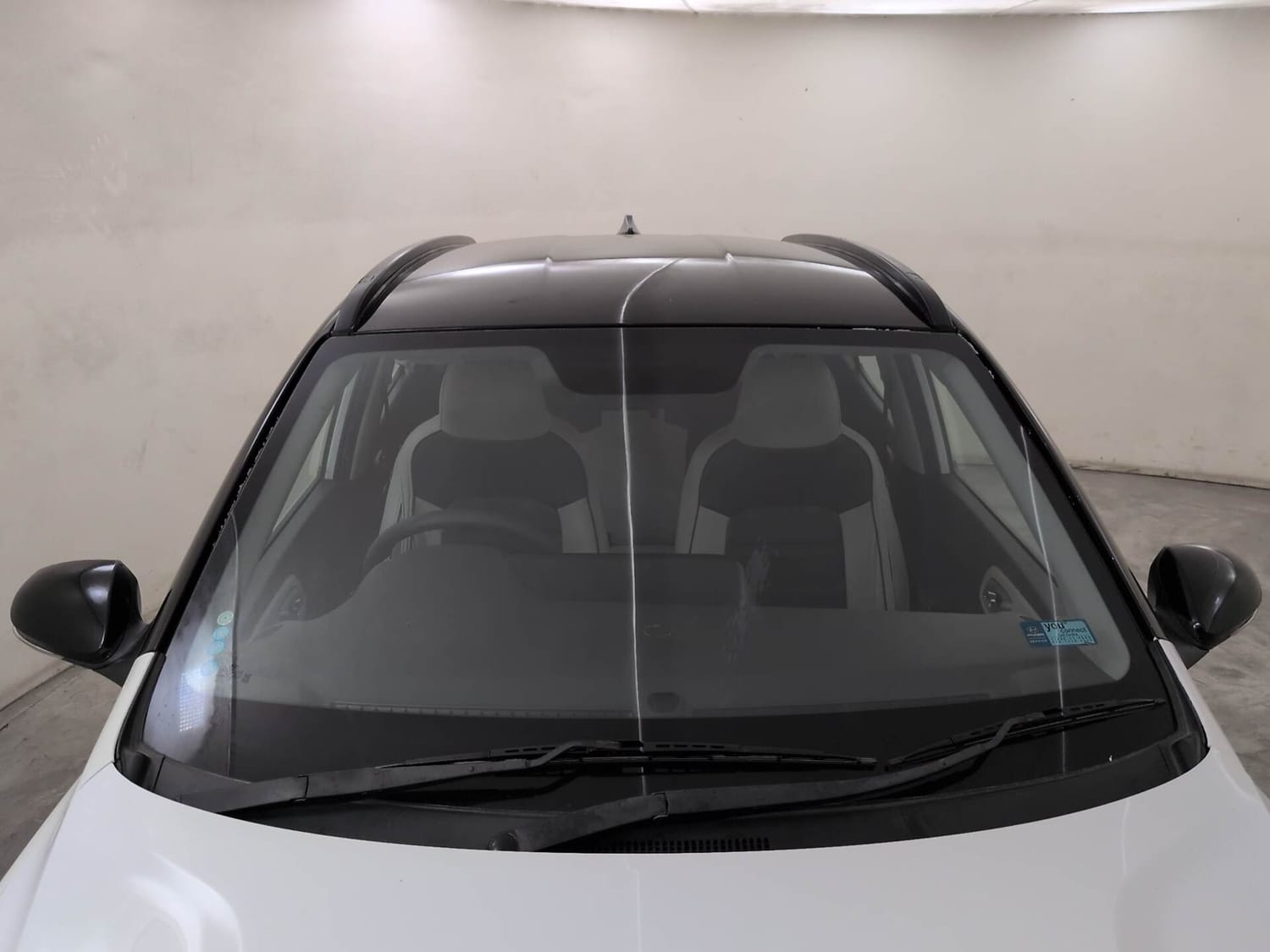 Used 2023 Hyundai Grand i10 Nios Sportz 1.2 Kappa VTVT Petrol Manual exterior FRONT WINDSHIELD VIEW