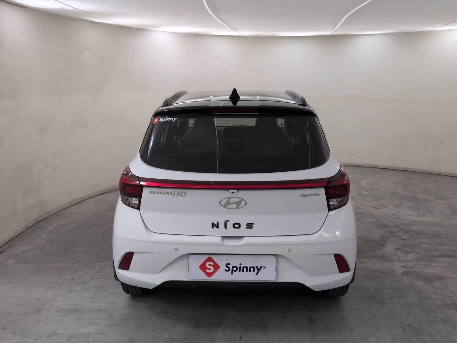 Used 2023 Hyundai Grand i10 Nios Sportz 1.2 Kappa VTVT Petrol Manual exterior BACK VIEW