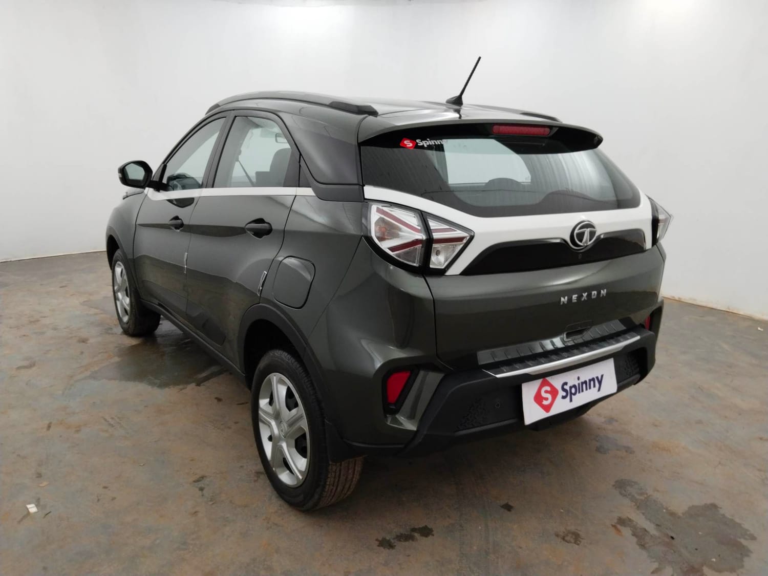 Used 2023 Tata Nexon XMA Petrol Automatic exterior LEFT REAR CORNER VIEW