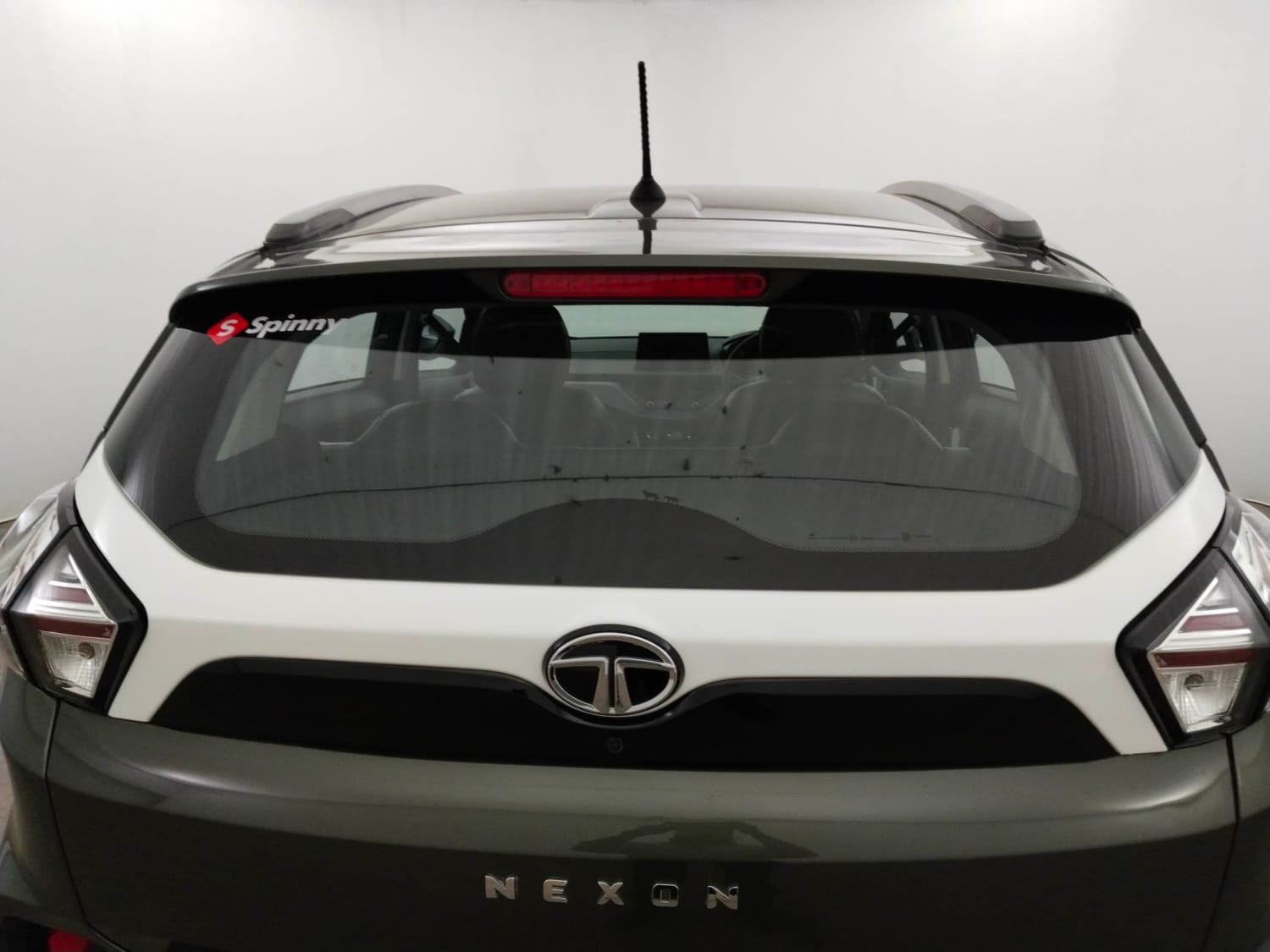 Used 2023 Tata Nexon XMA Petrol Automatic exterior BACK WINDSHIELD VIEW