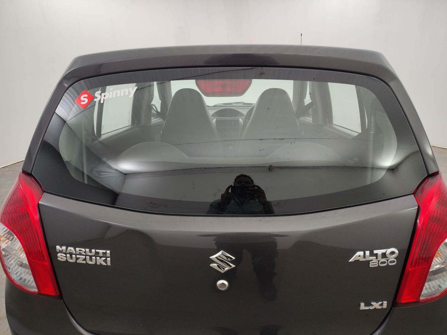 Used 2015 Maruti Suzuki Alto 800 Lxi Petrol Manual exterior BACK WINDSHIELD VIEW