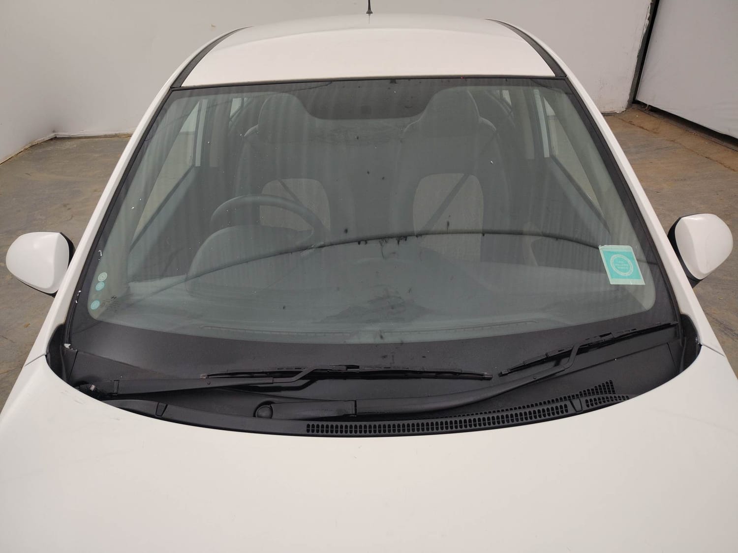 Used 2018 Hyundai Grand i10 Magna 1.2 Kappa VTVT Petrol Manual exterior FRONT WINDSHIELD VIEW