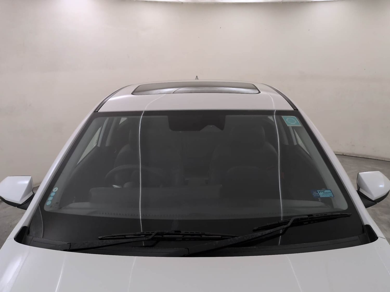 Used 2024 Hyundai Verna SX (O) 1.5 Turbo Petrol DCT Petrol Automatic exterior FRONT WINDSHIELD VIEW