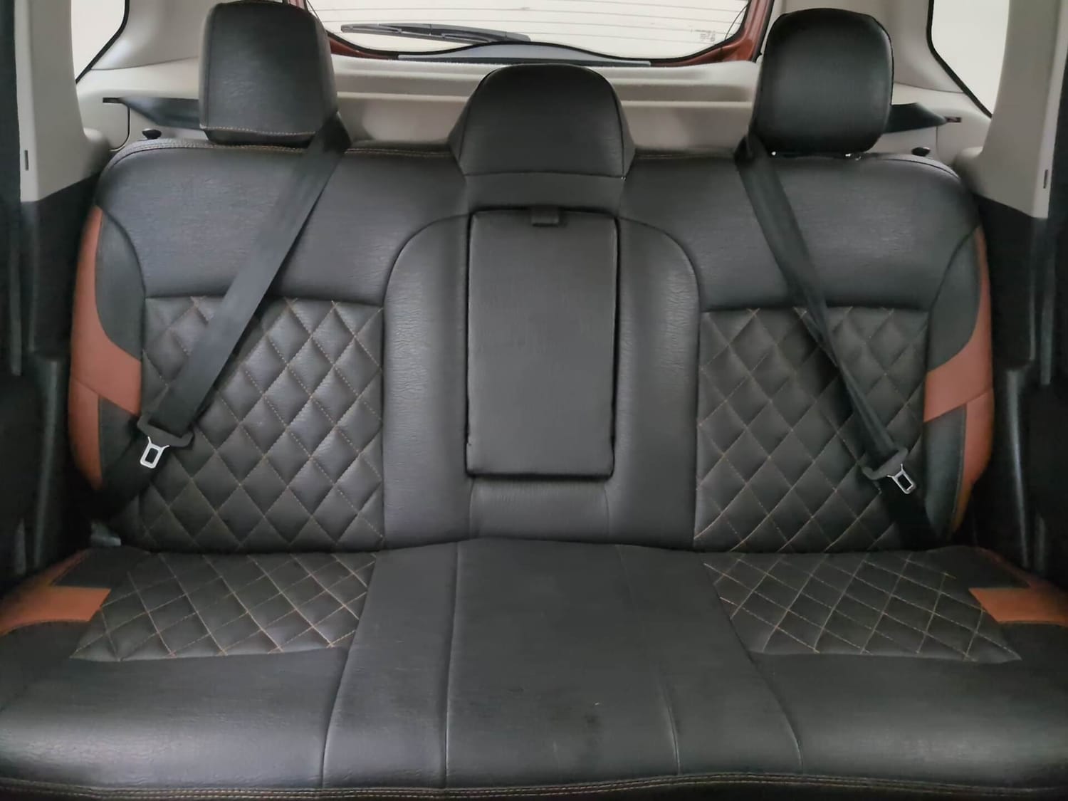 Used 2021 Renault Duster RXZ 1.3 Turbo Petrol MT Petrol Manual interior REAR SEAT CONDITION VIEW