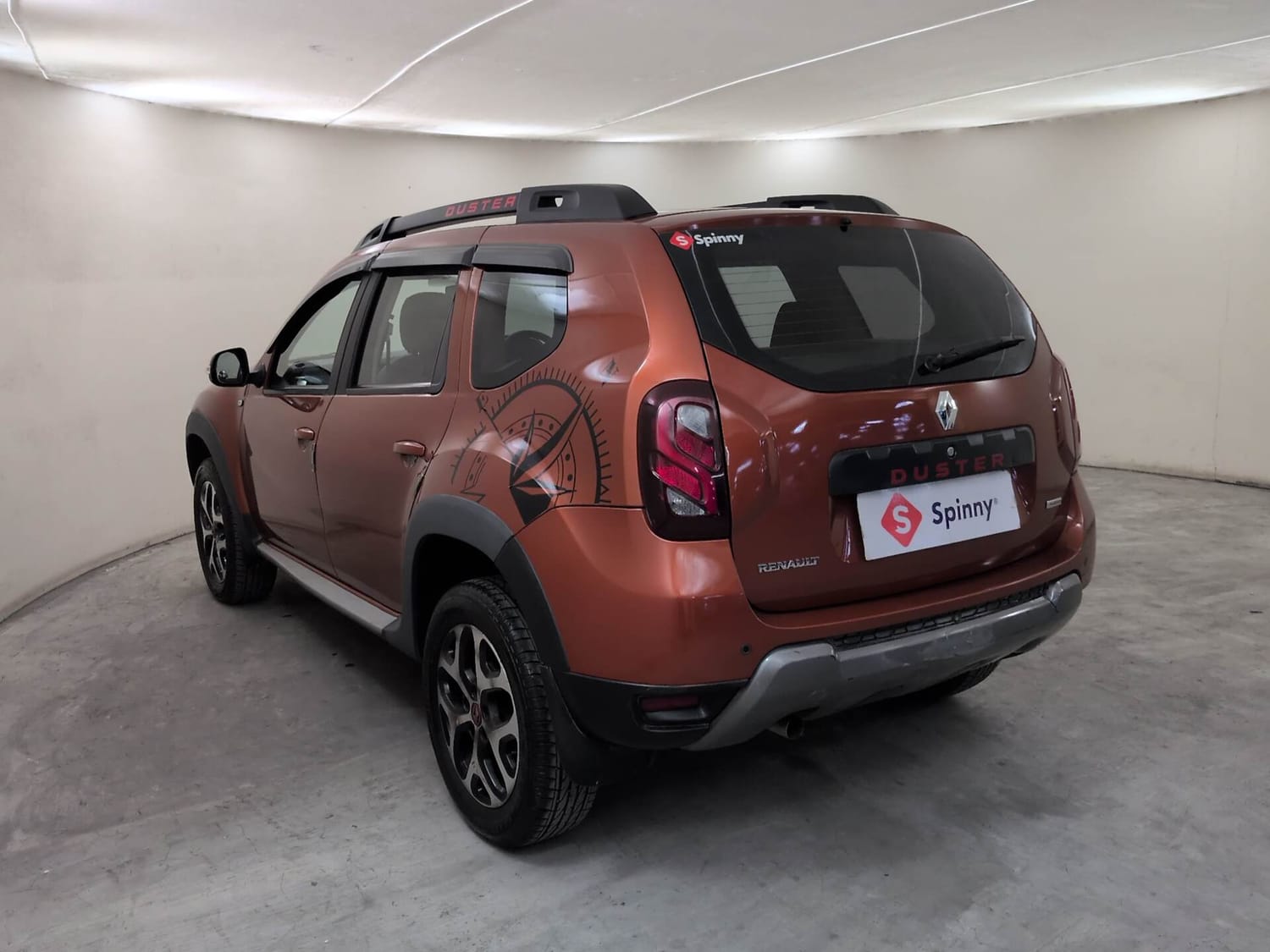Used 2021 Renault Duster RXZ 1.3 Turbo Petrol MT Petrol Manual exterior LEFT REAR CORNER VIEW