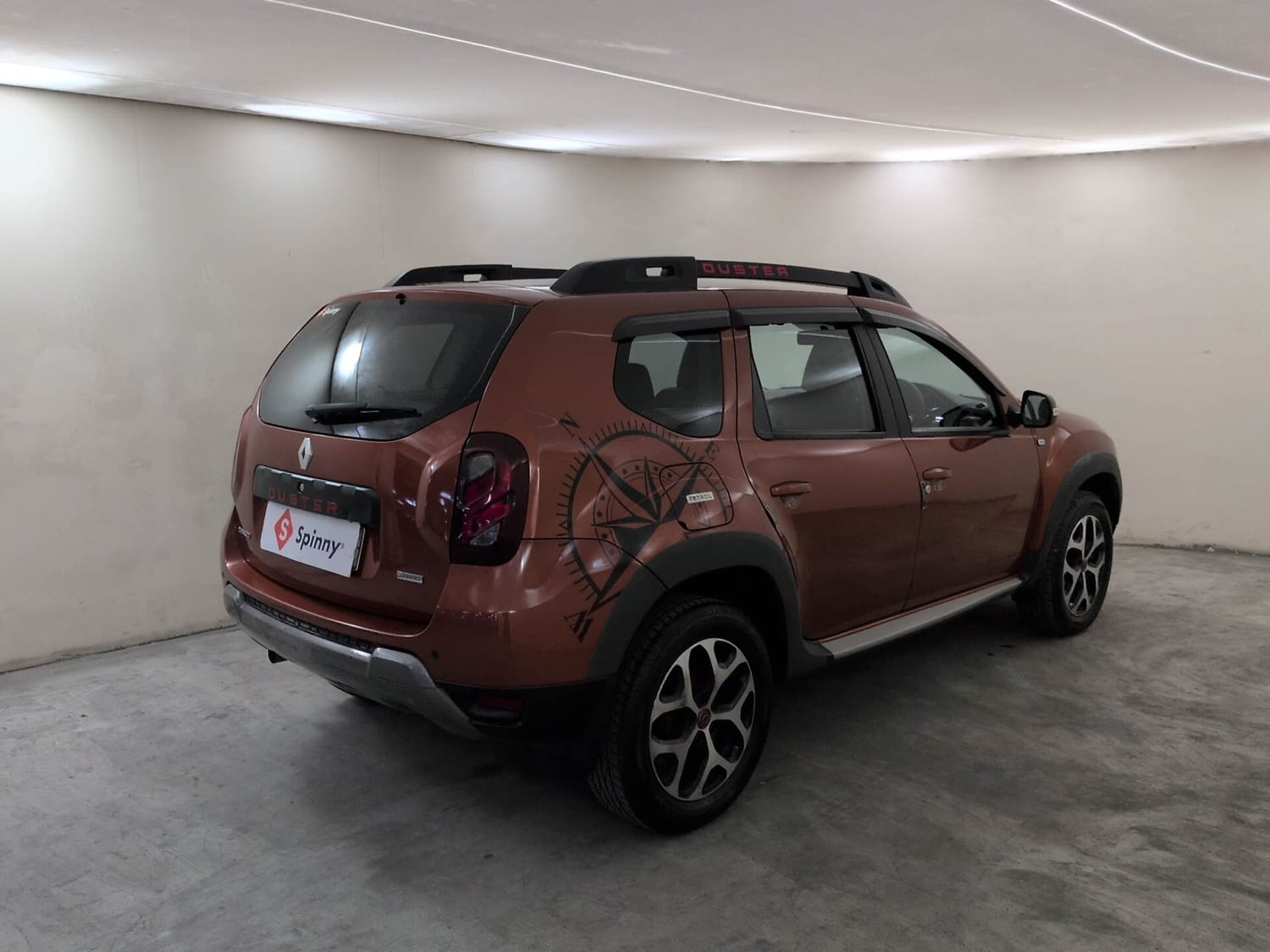 Used 2021 Renault Duster RXZ 1.3 Turbo Petrol MT Petrol Manual exterior RIGHT REAR CORNER VIEW