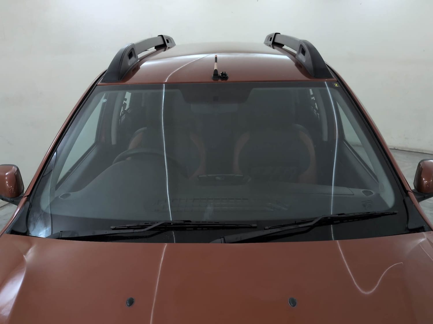 Used 2021 Renault Duster RXZ 1.3 Turbo Petrol MT Petrol Manual exterior FRONT WINDSHIELD VIEW