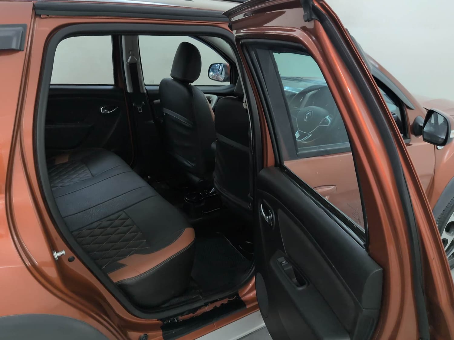 Used 2021 Renault Duster RXZ 1.3 Turbo Petrol MT Petrol Manual interior RIGHT SIDE REAR DOOR CABIN VIEW