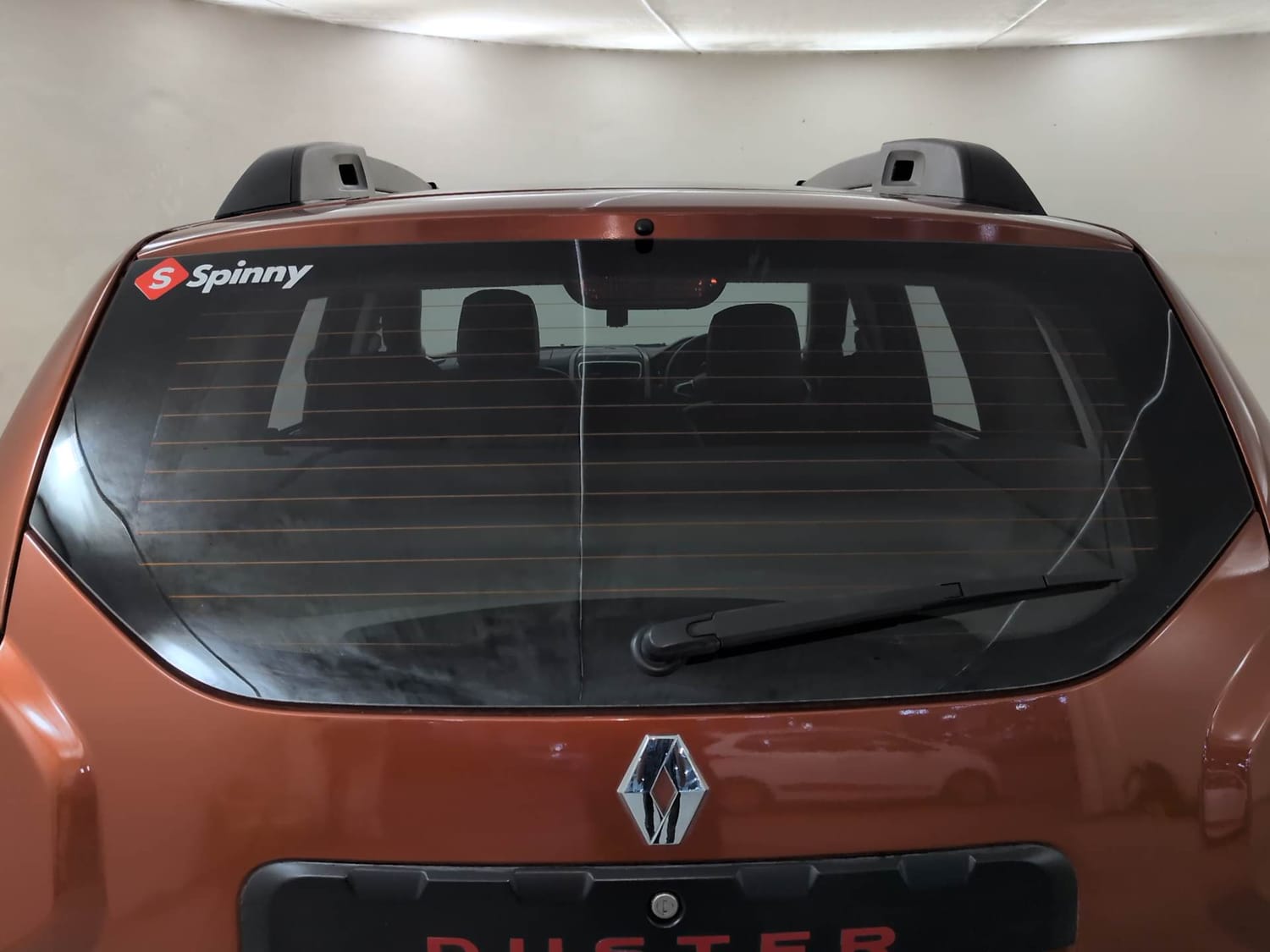 Used 2021 Renault Duster RXZ 1.3 Turbo Petrol MT Petrol Manual exterior BACK WINDSHIELD VIEW
