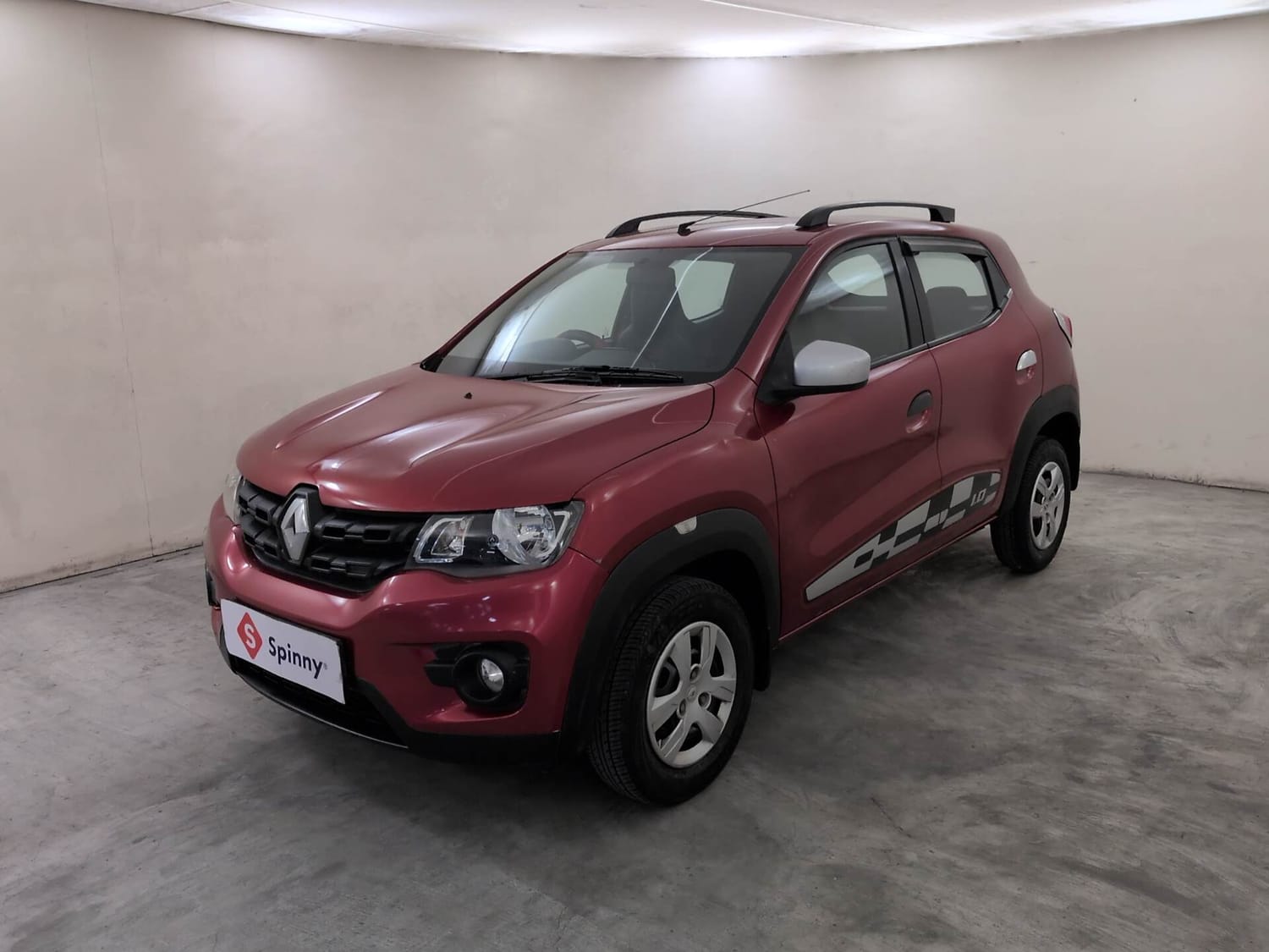 Used 2018 Renault Kwid RXT (O) 1.0 SCE Edition Petrol Manual exterior LEFT FRONT CORNER VIEW