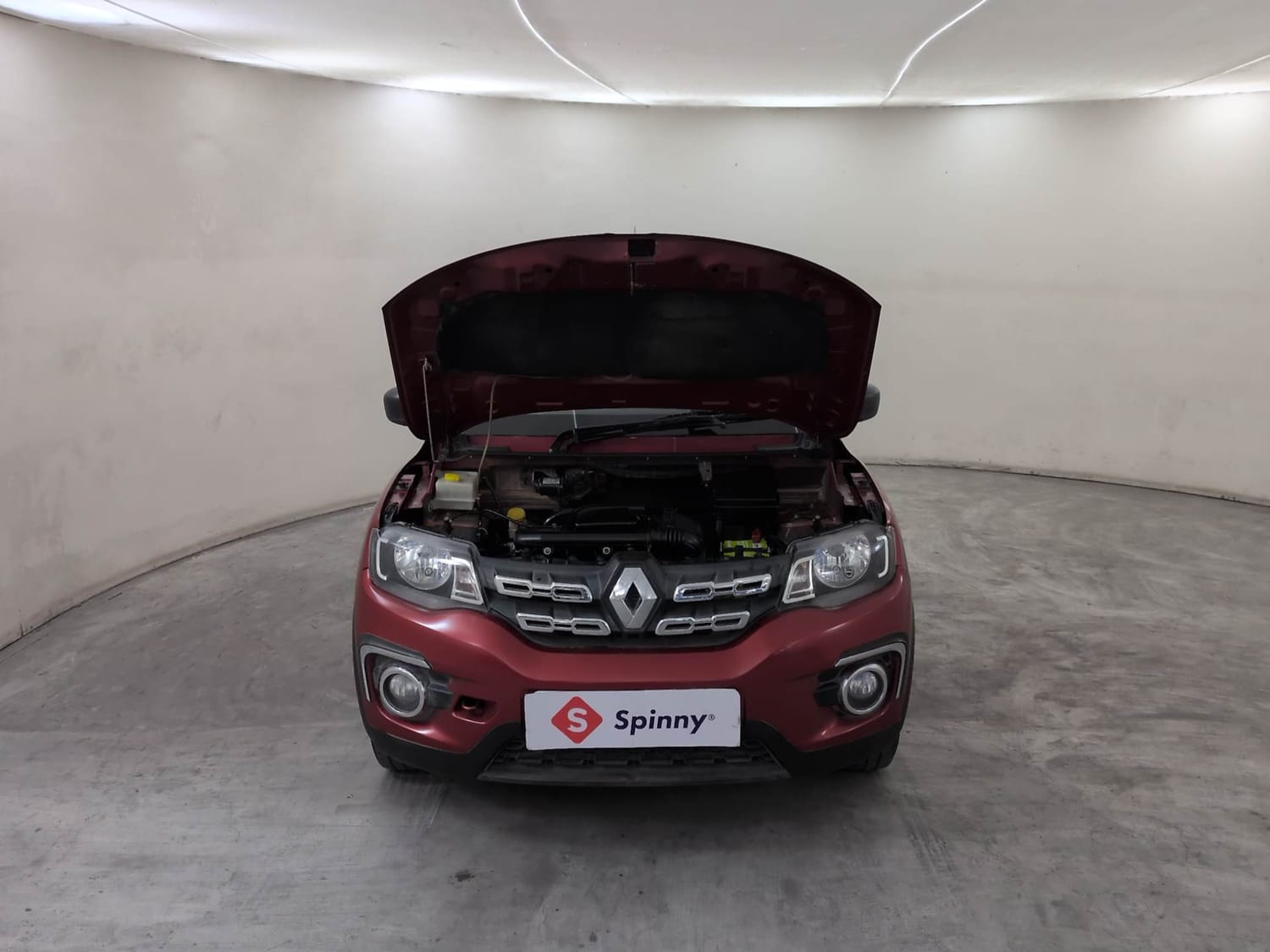 Used 2016 Renault Kwid RXT Petrol Manual engine ENGINE & BONNET OPEN FRONT VIEW