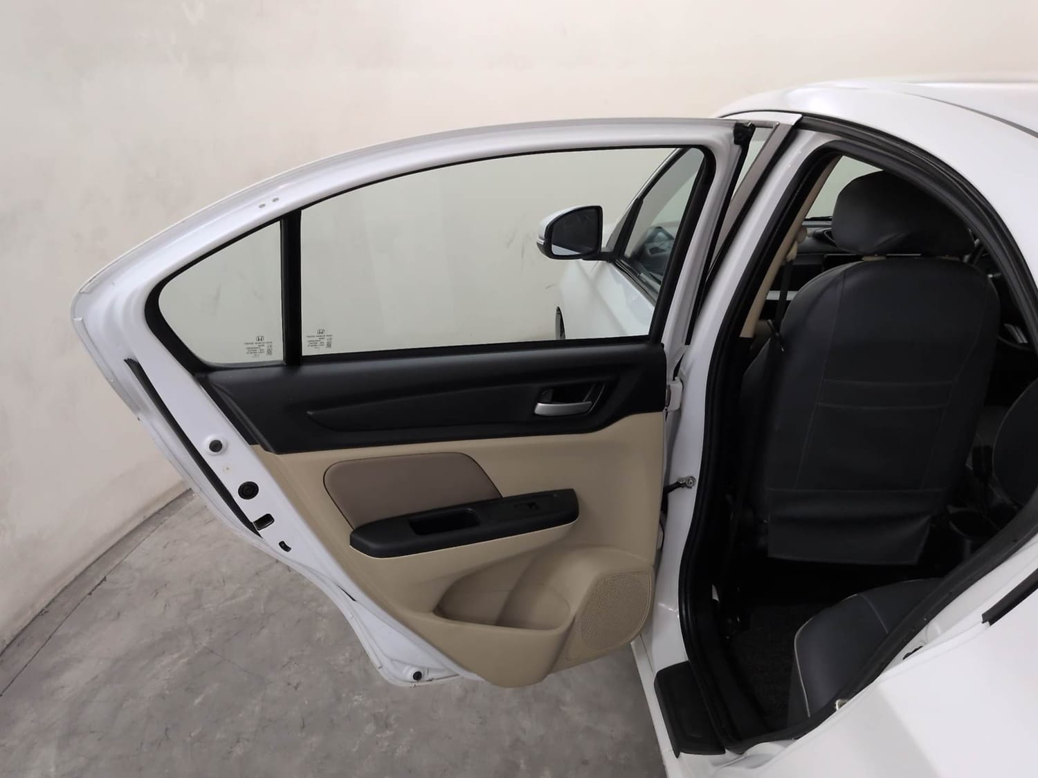 Used 2024 Honda Amaze VX 1.2 Petrol CVT Petrol Automatic interior LEFT REAR DOOR OPEN VIEW