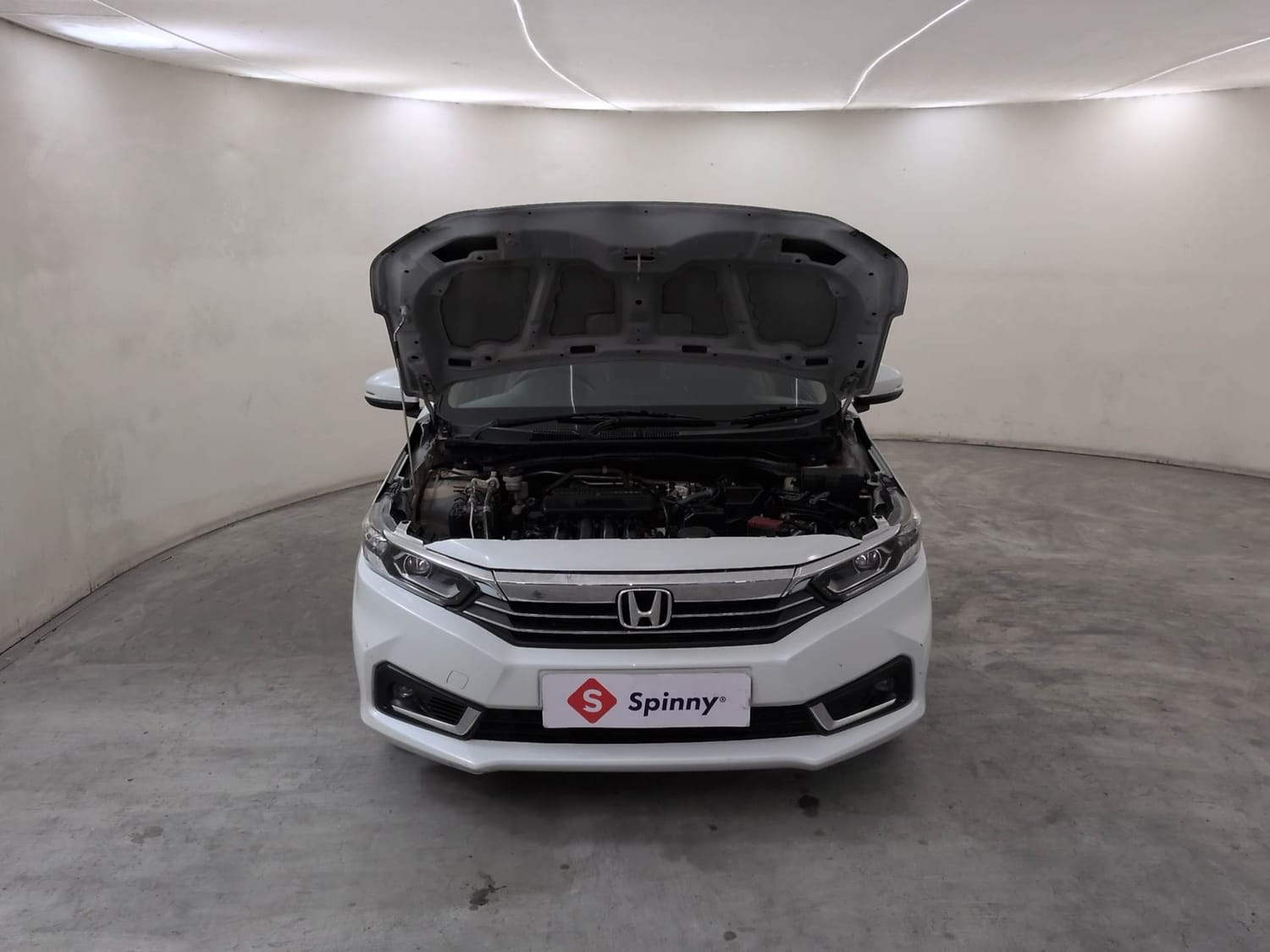 Used 2024 Honda Amaze VX 1.2 Petrol CVT Petrol Automatic engine ENGINE & BONNET OPEN FRONT VIEW