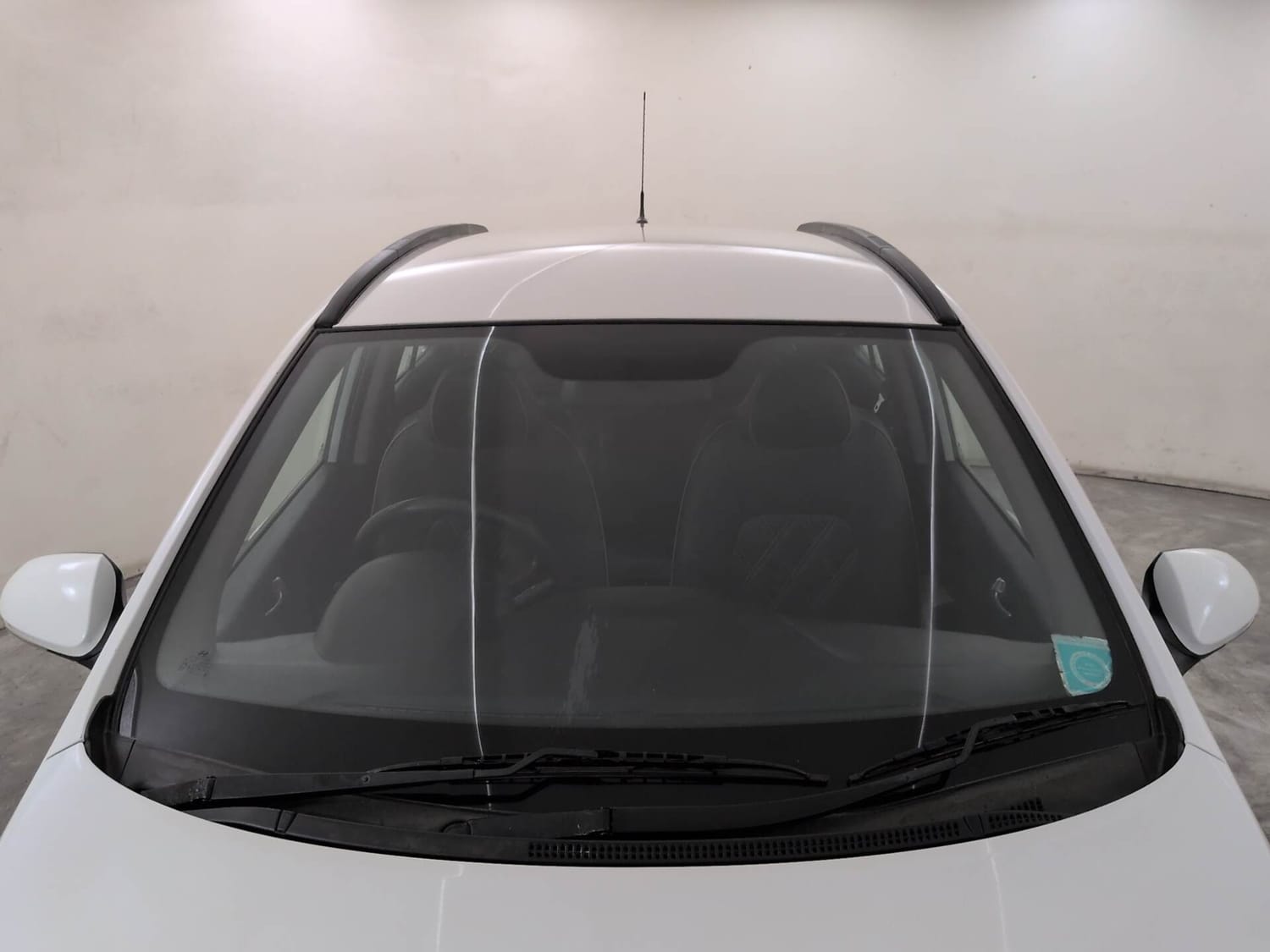 Used 2018 Hyundai Grand i10 Sportz 1.2 Kappa VTVT Petrol Manual exterior FRONT WINDSHIELD VIEW