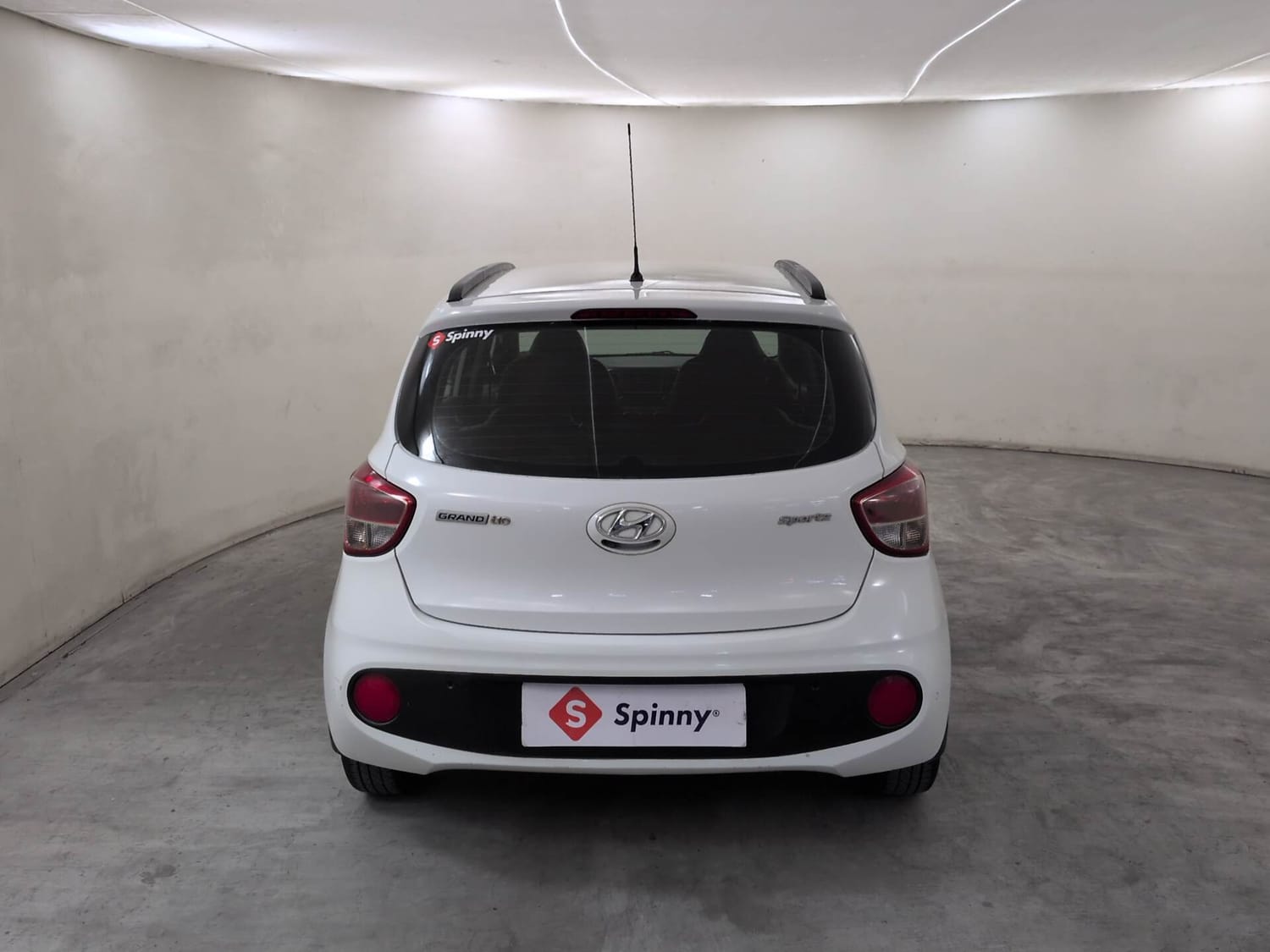 Used 2018 Hyundai Grand i10 Sportz 1.2 Kappa VTVT Petrol Manual exterior BACK VIEW