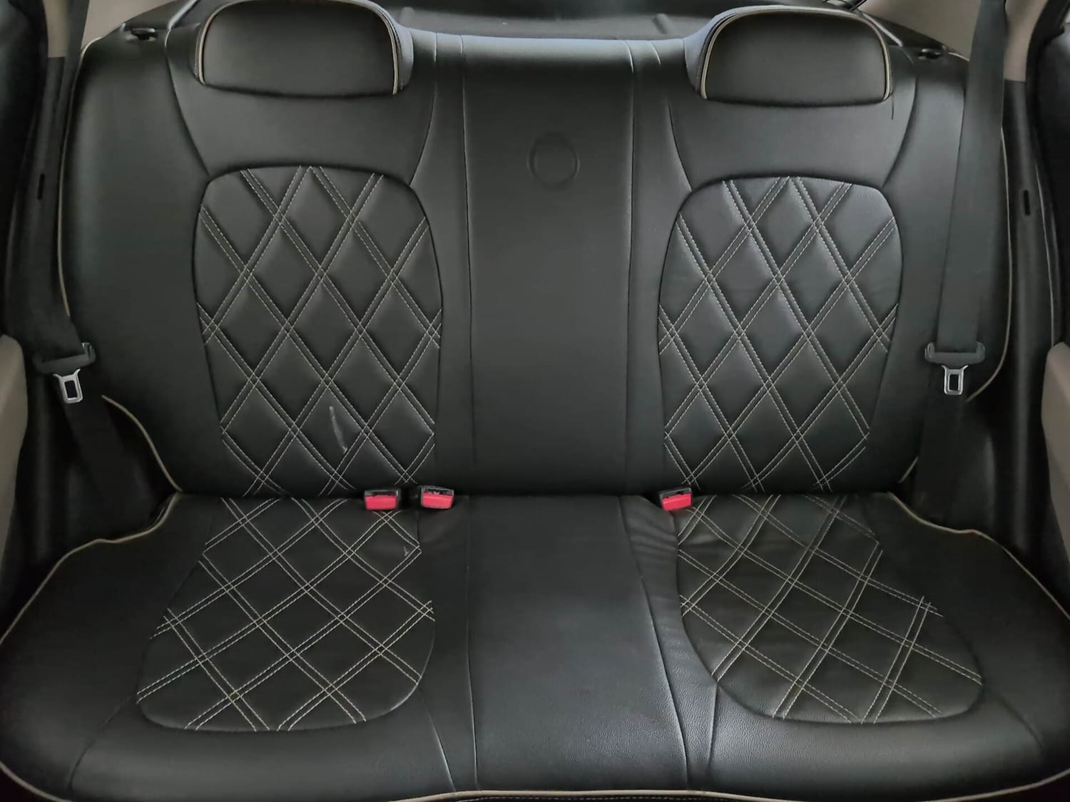 Used 2018 Hyundai Grand i10 Sportz 1.2 Kappa VTVT Petrol Manual interior REAR SEAT CONDITION VIEW