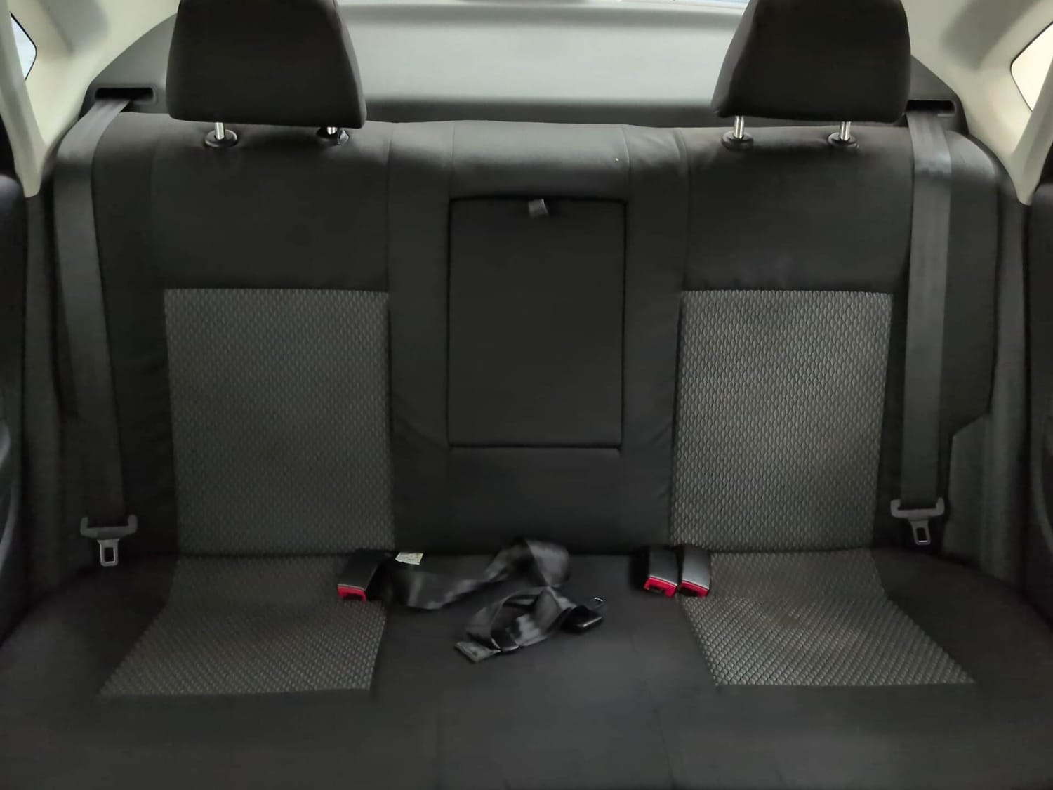 Used 2016 Volkswagen Vento Comfortline 1.2 (P) AT Petrol Automatic interior REAR SEAT CONDITION VIEW