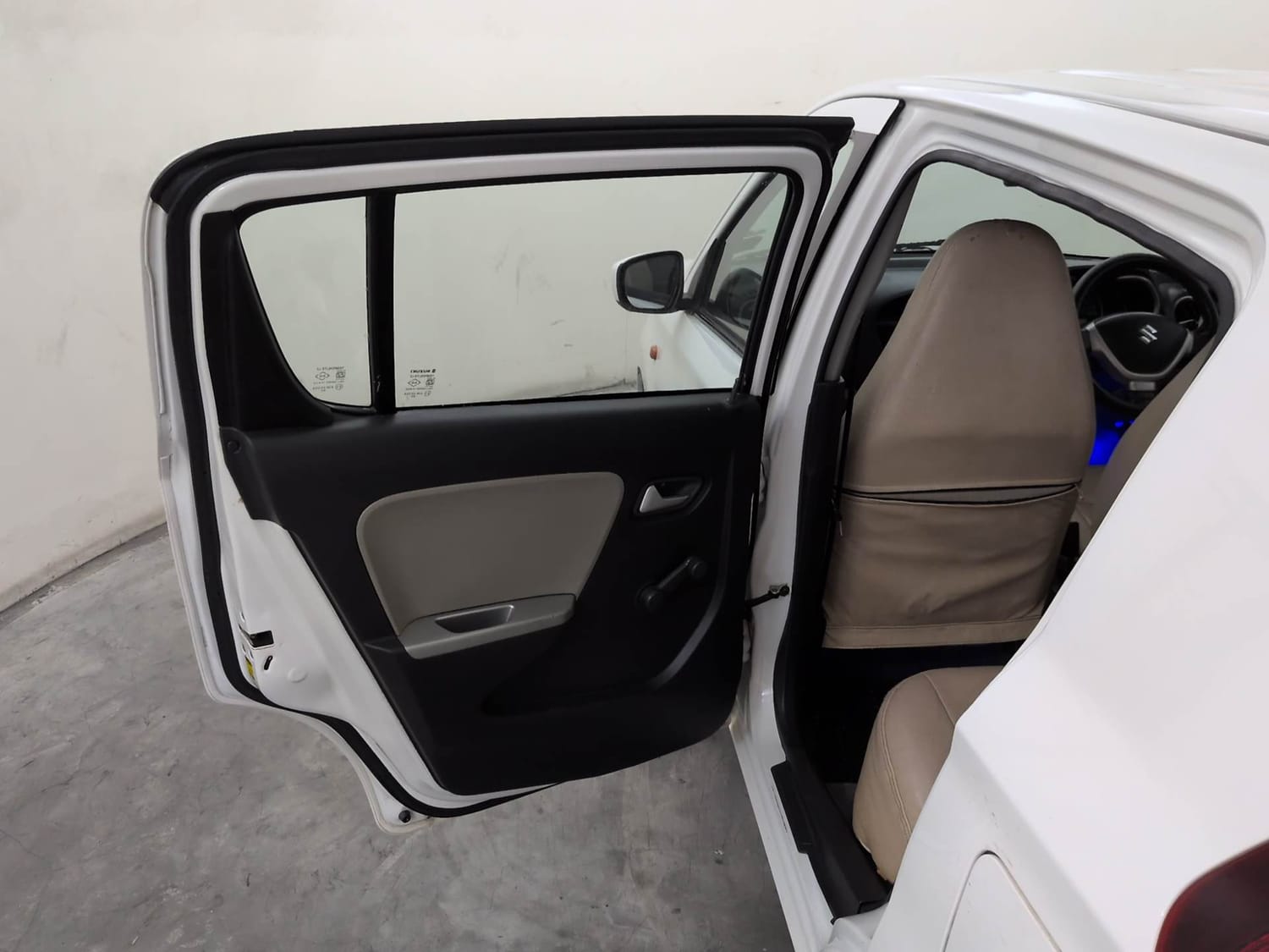 Used 2016 Maruti Suzuki Alto K10 VXi (O) Petrol Manual interior LEFT REAR DOOR OPEN VIEW