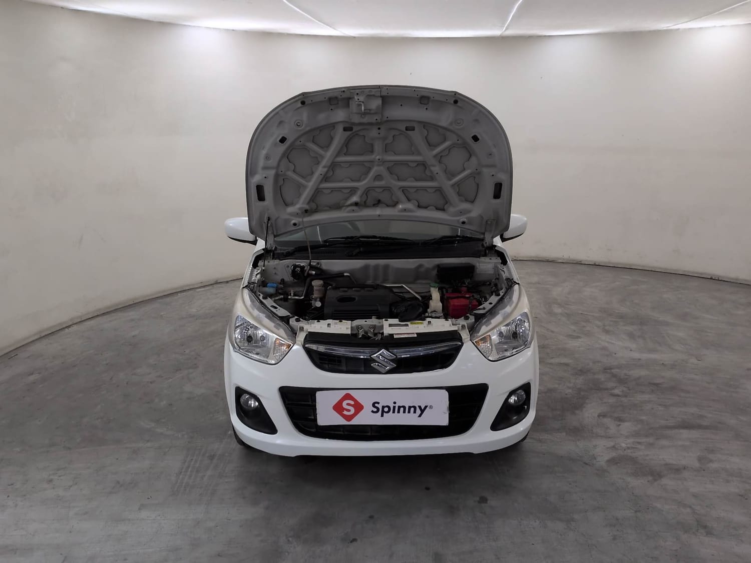 Used 2016 Maruti Suzuki Alto K10 VXi (O) Petrol Manual engine ENGINE & BONNET OPEN FRONT VIEW