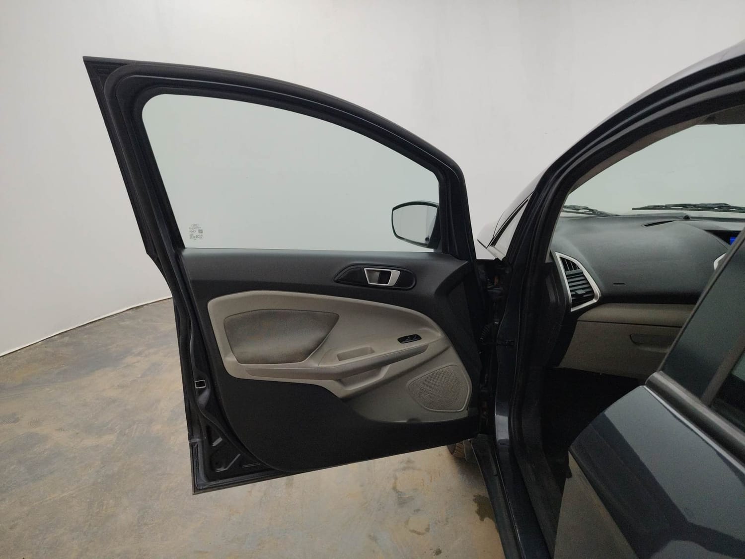 Used 2014 Ford EcoSport Titanium 1.5 Ti-VCT Petrol Manual interior LEFT FRONT DOOR OPEN VIEW