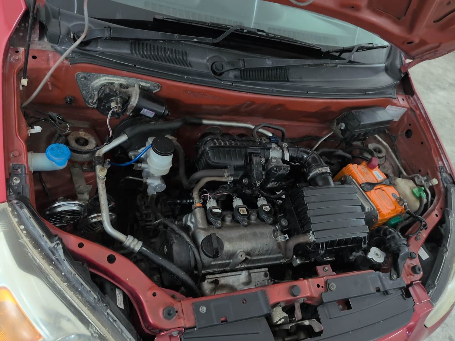 Used 2018 Maruti Suzuki Alto 800 LXi Petrol Manual engine ENGINE RIGHT SIDE VIEW