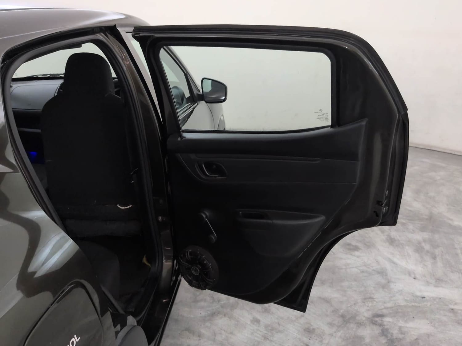 Used 2017 Renault Kwid 1.0 RXT AMT Petrol Automatic interior RIGHT REAR DOOR OPEN VIEW