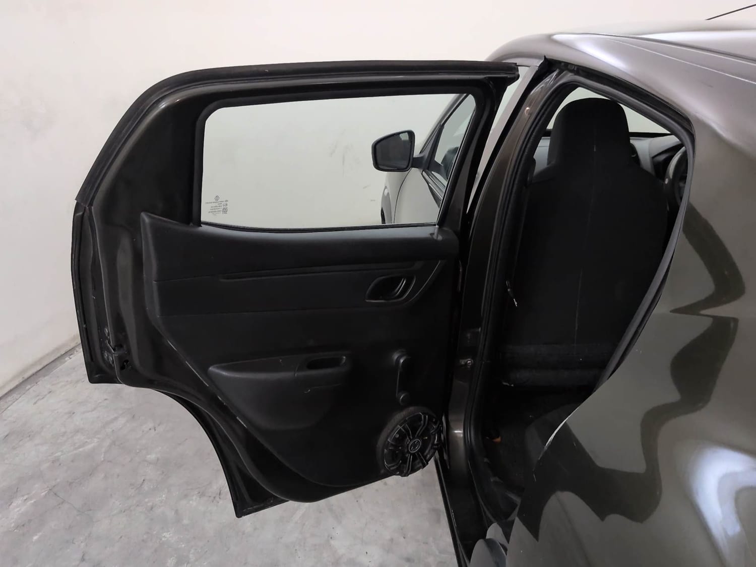 Used 2017 Renault Kwid 1.0 RXT AMT Petrol Automatic interior LEFT REAR DOOR OPEN VIEW