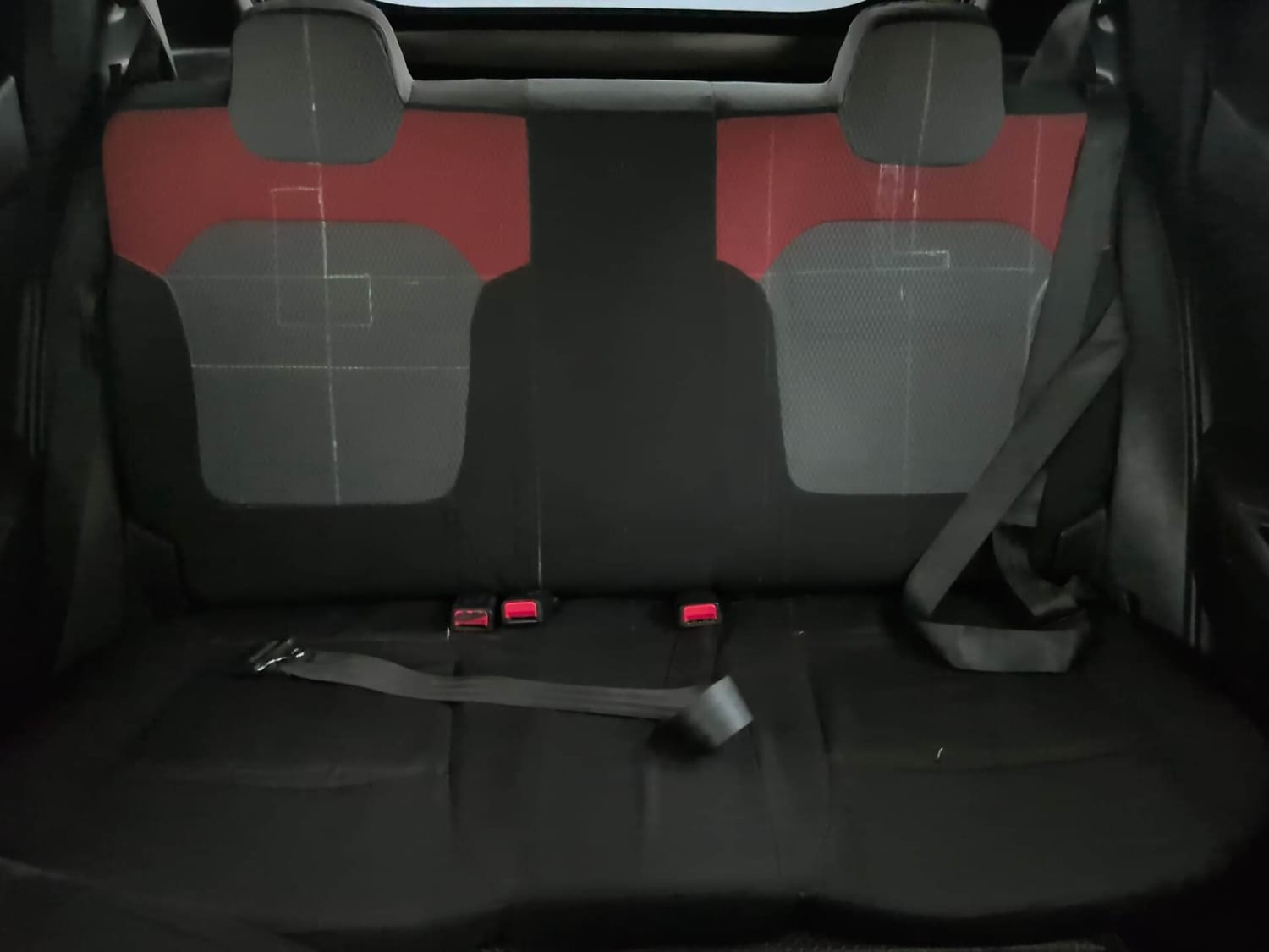 Used 2017 Renault Kwid 1.0 RXT AMT Petrol Automatic interior REAR SEAT CONDITION VIEW