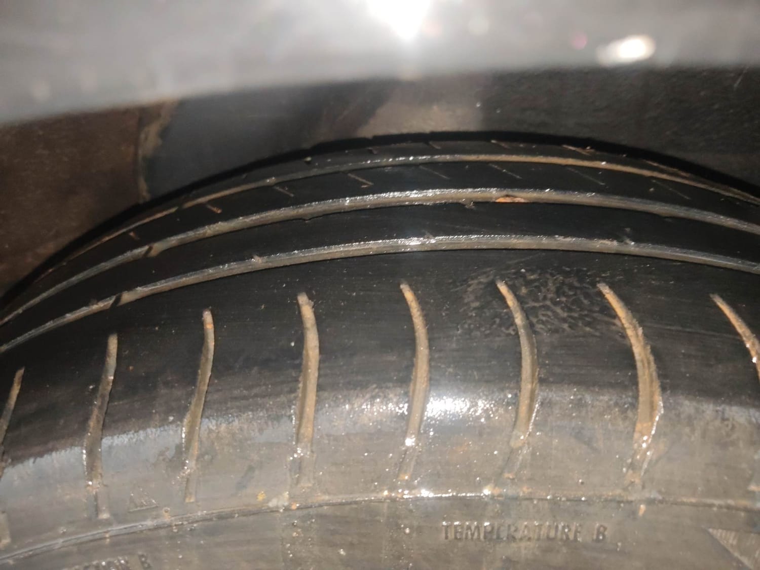 Used 2012 Hyundai i20 Sportz 1.2 BS-IV Petrol Manual tyres LEFT REAR TYRE TREAD VIEW
