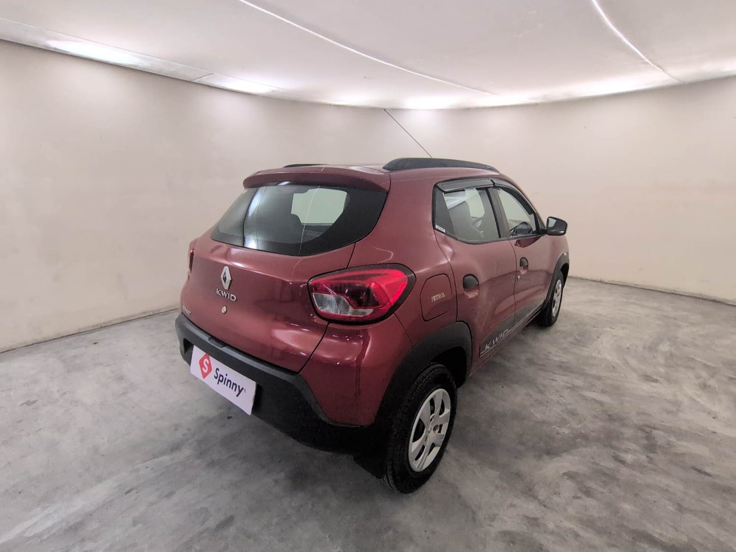 Used 2019 Renault Kwid RXT (O) 1.0 SCE Edition Petrol Manual exterior RIGHT REAR CORNER VIEW