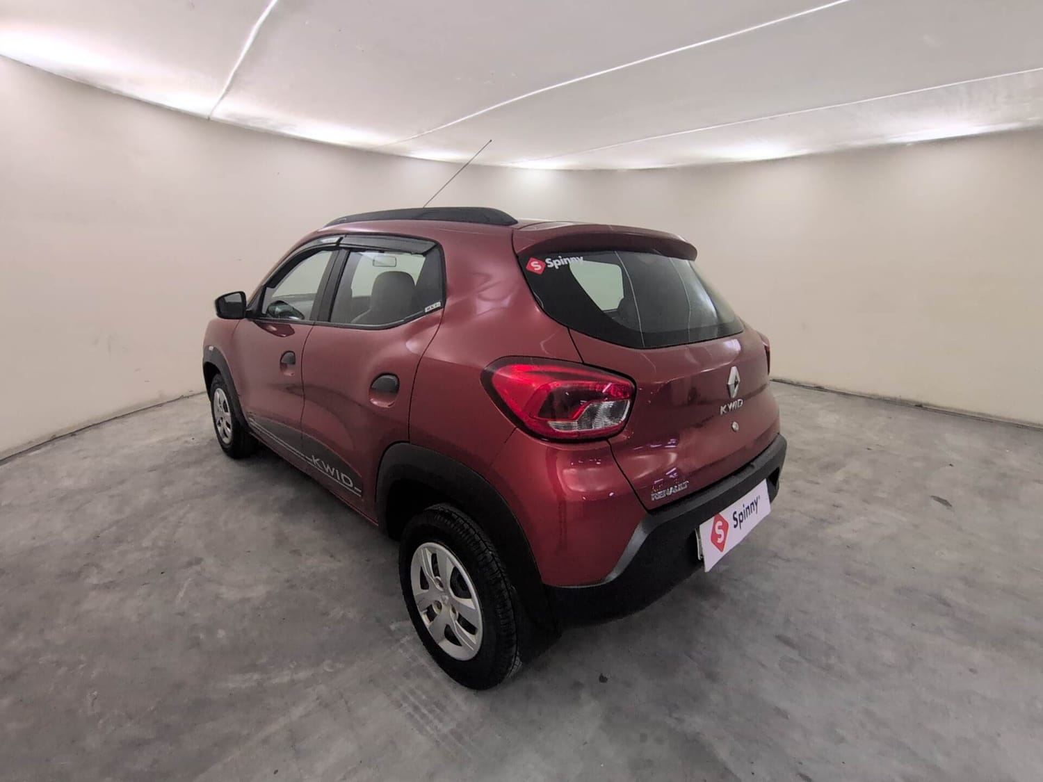 Used 2019 Renault Kwid RXT (O) 1.0 SCE Edition Petrol Manual exterior LEFT REAR CORNER VIEW