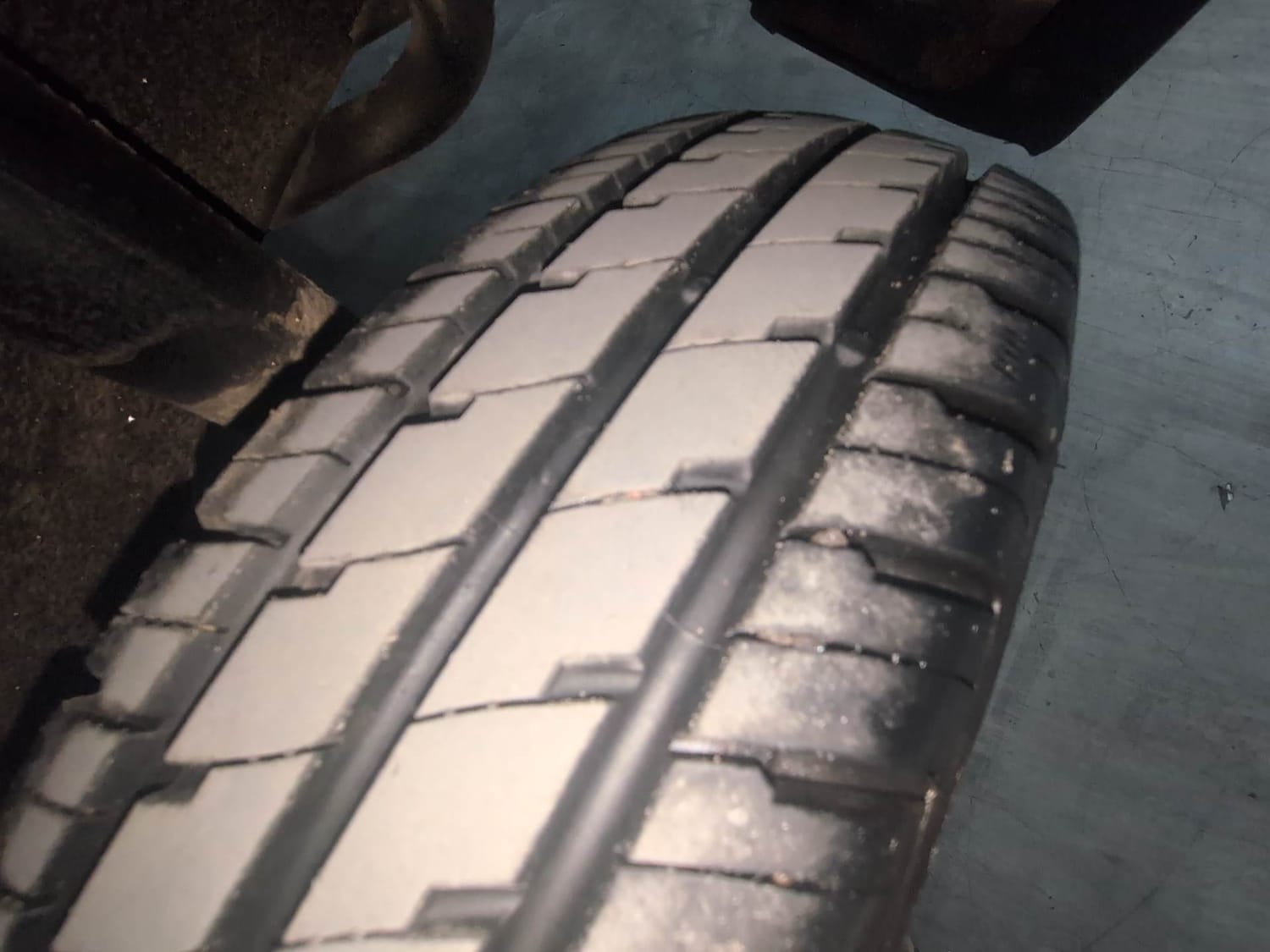 Used 2025 Maruti Suzuki Alto K10 VXi Plus (O) Petrol Manual tyres LEFT REAR TYRE TREAD VIEW