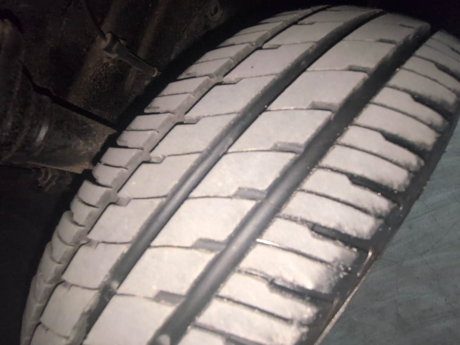 Used 2025 Maruti Suzuki Alto K10 VXi Plus (O) Petrol Manual tyres RIGHT FRONT TYRE TREAD VIEW