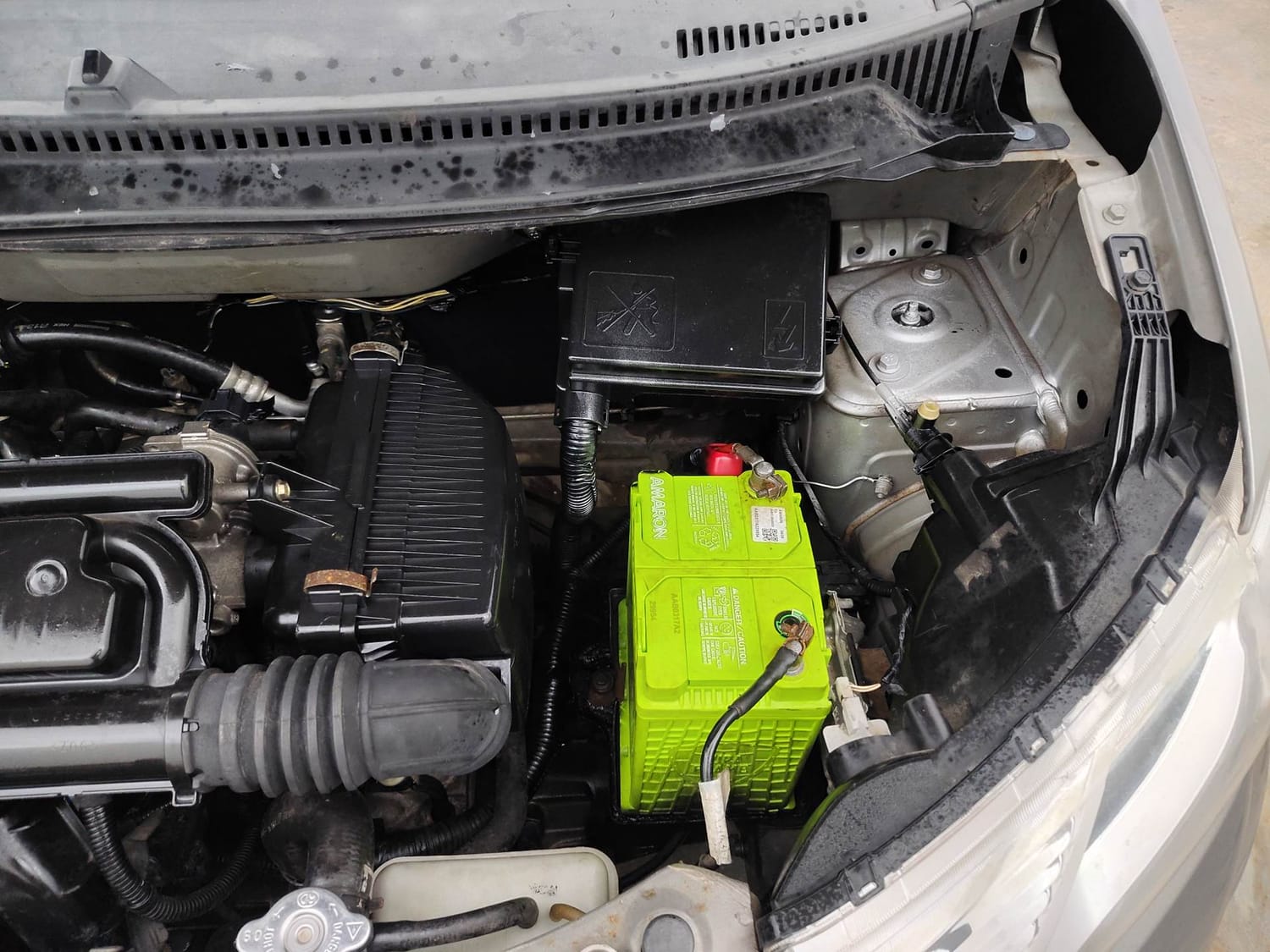 Used 2018 Datsun Redi-GO T (O) Petrol Manual engine ENGINE LEFT SIDE VIEW