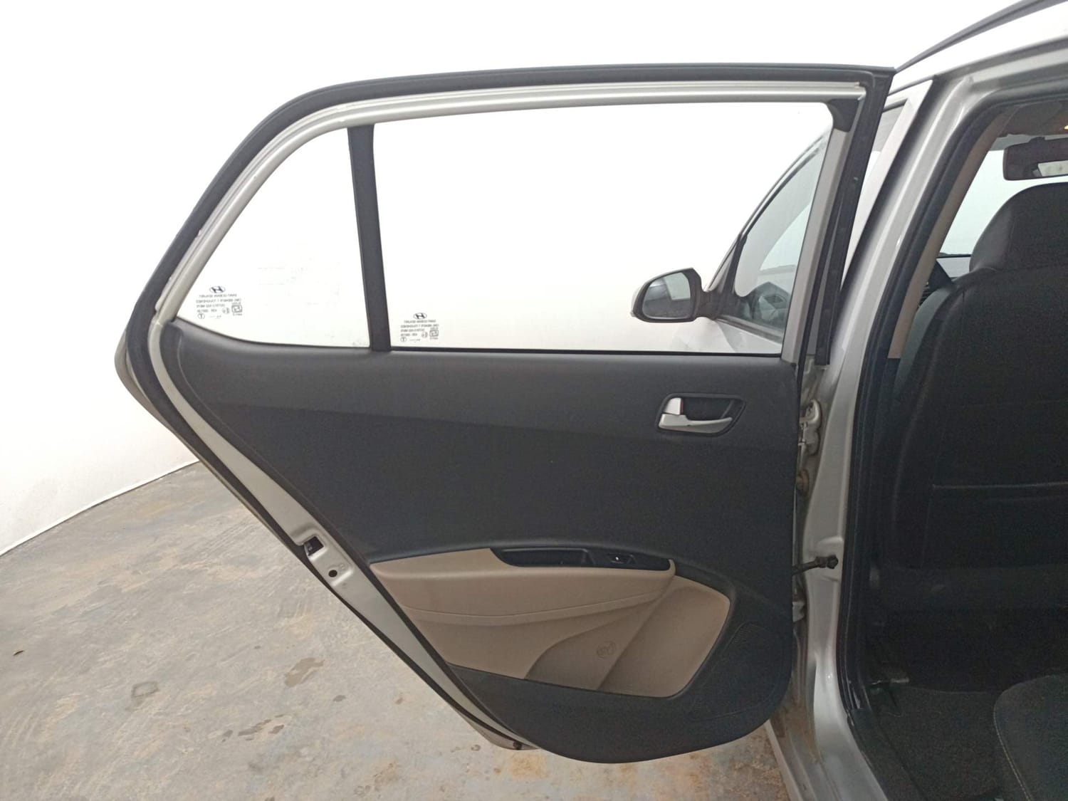Used 2016 Hyundai Grand i10 Sportz 1.2 Kappa VTVT Petrol Manual interior LEFT REAR DOOR OPEN VIEW