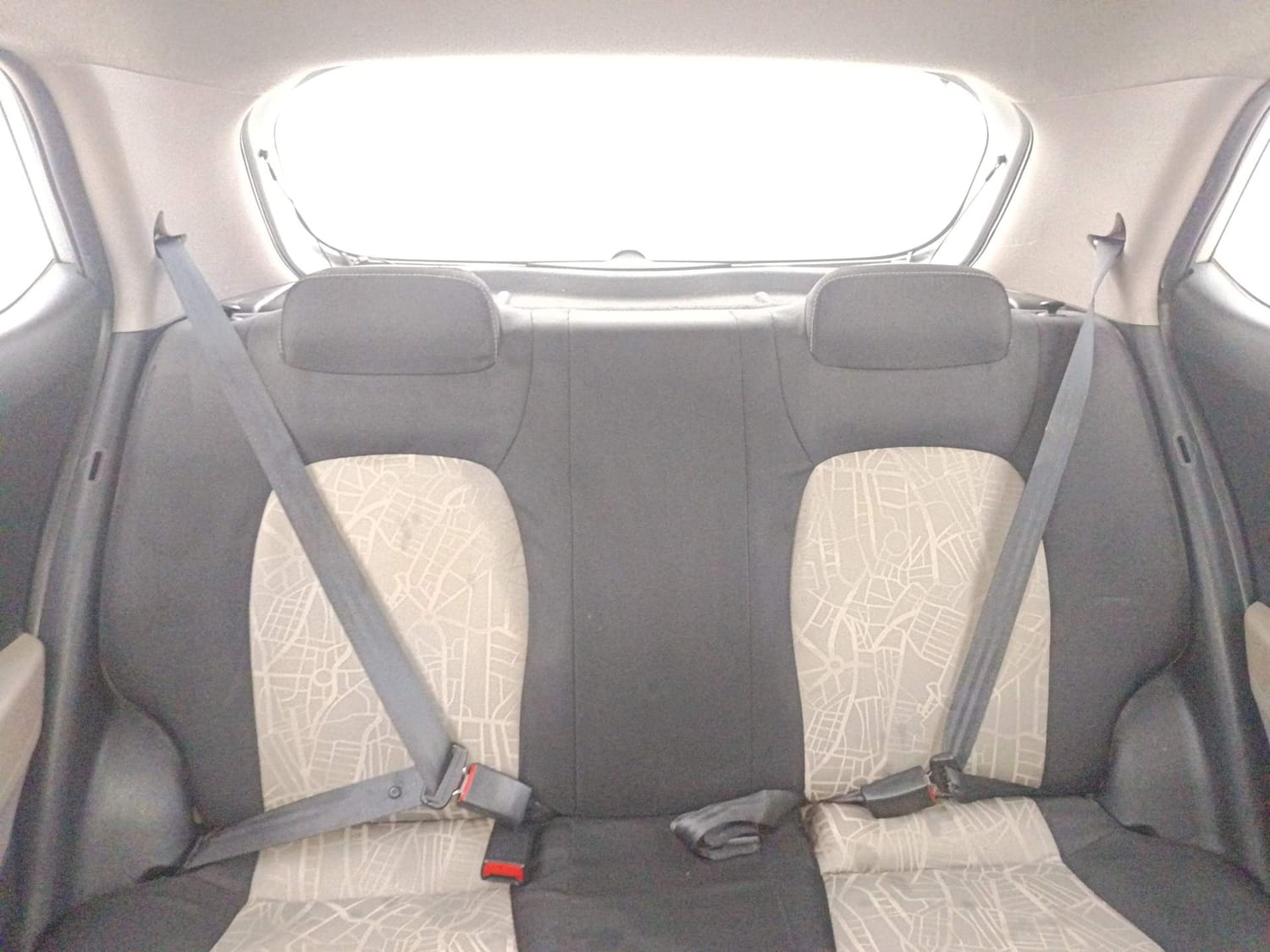 Used 2016 Hyundai Grand i10 Sportz 1.2 Kappa VTVT Petrol Manual interior REAR SEAT CONDITION VIEW