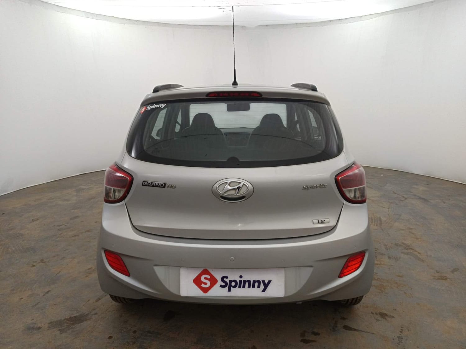 Used 2016 Hyundai Grand i10 Sportz 1.2 Kappa VTVT Petrol Manual exterior BACK VIEW