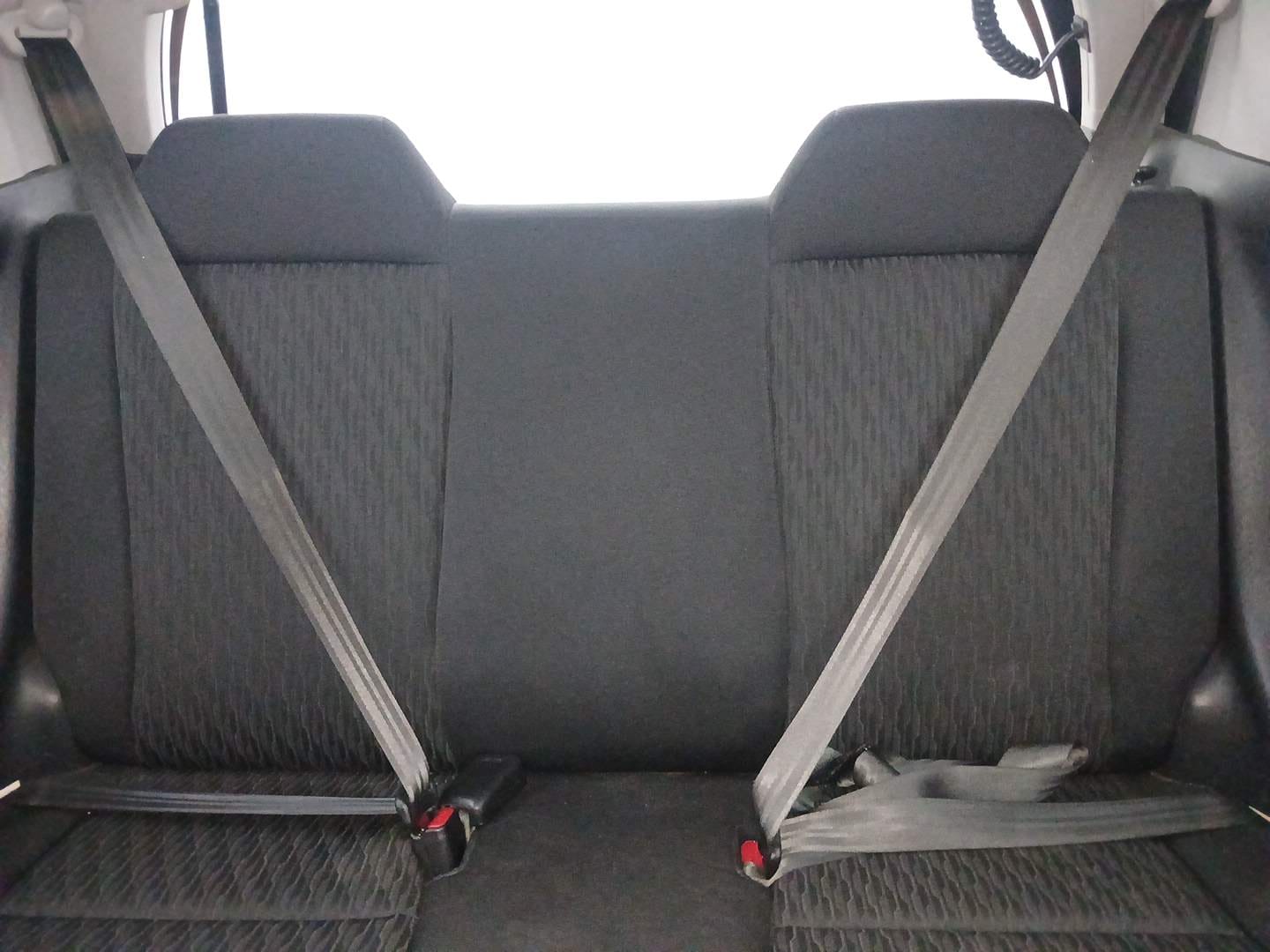 Used 2017 Honda Brio VX AT Petrol Automatic interior REAR SEAT CONDITION VIEW