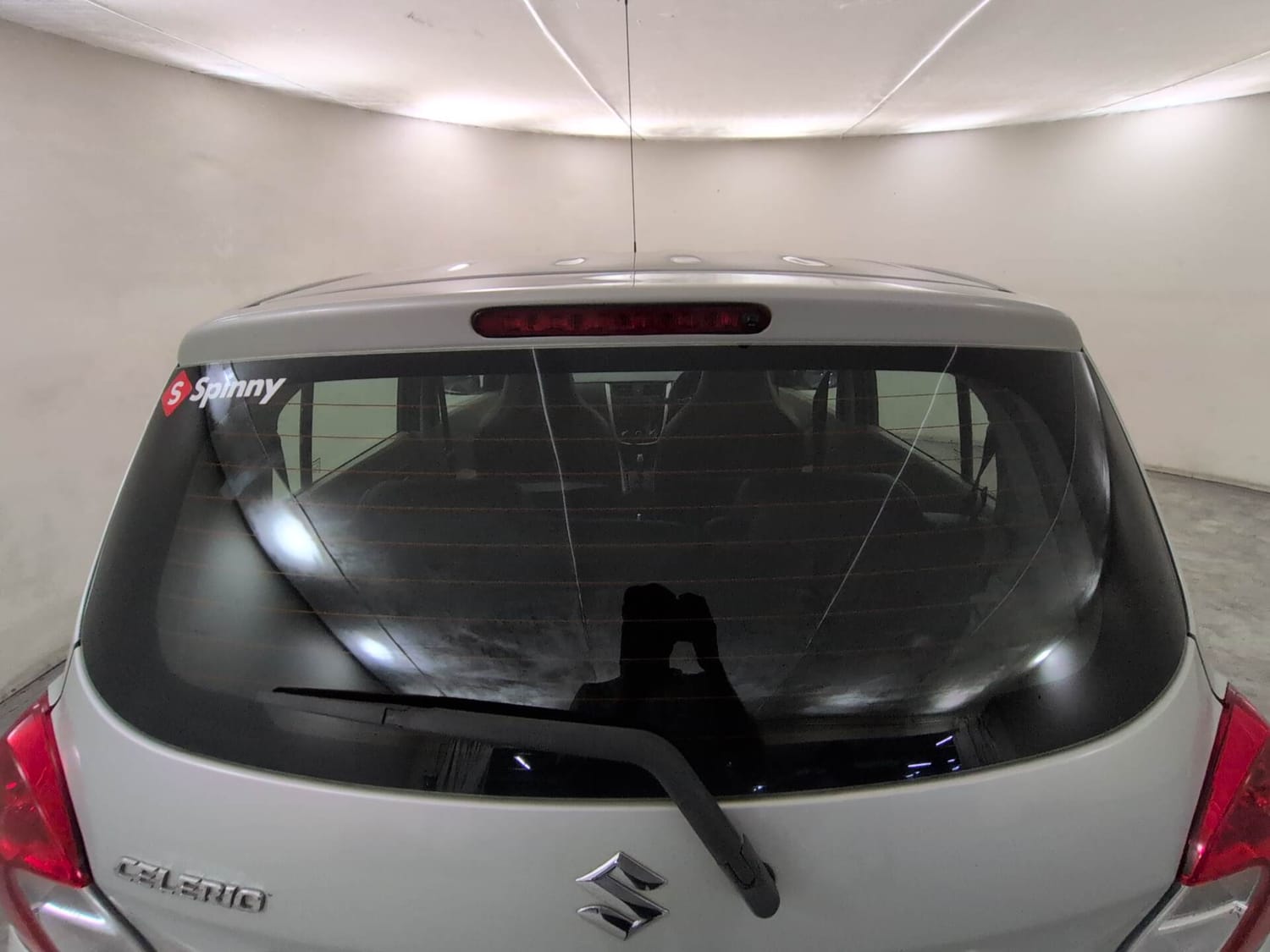 Used 2019 Maruti Suzuki Celerio ZXi AMT Petrol Automatic exterior BACK WINDSHIELD VIEW